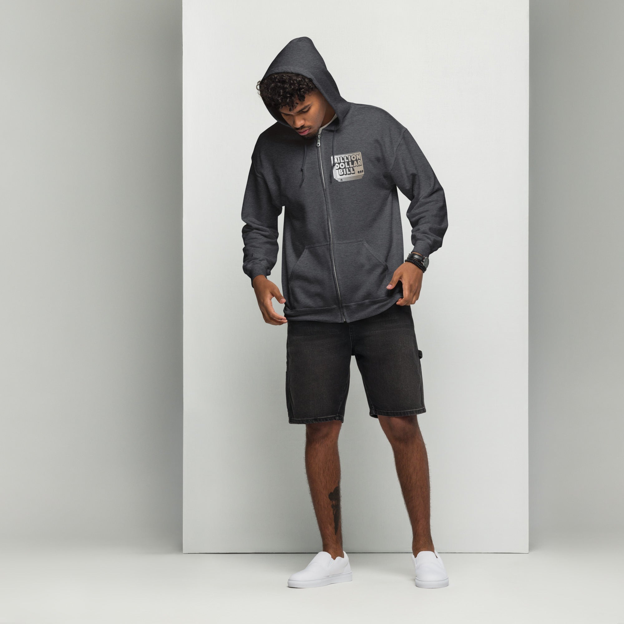 MDB Co. Off The Concrete Unisex heavy blend zip hoodie