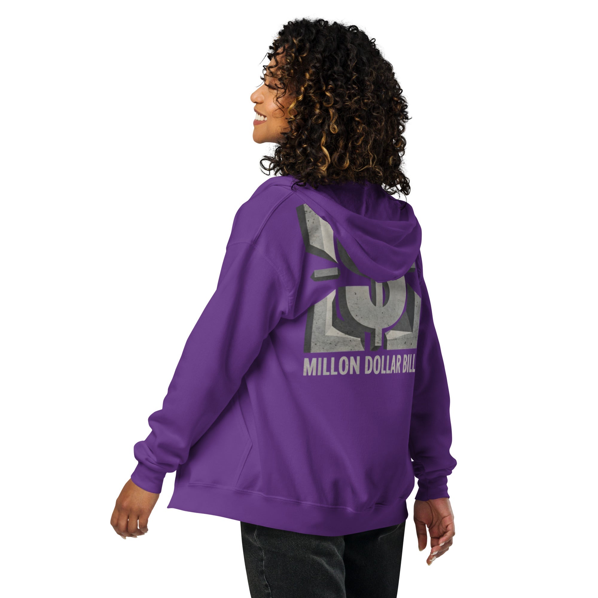 MDB Co. Off The Concrete Unisex heavy blend zip hoodie