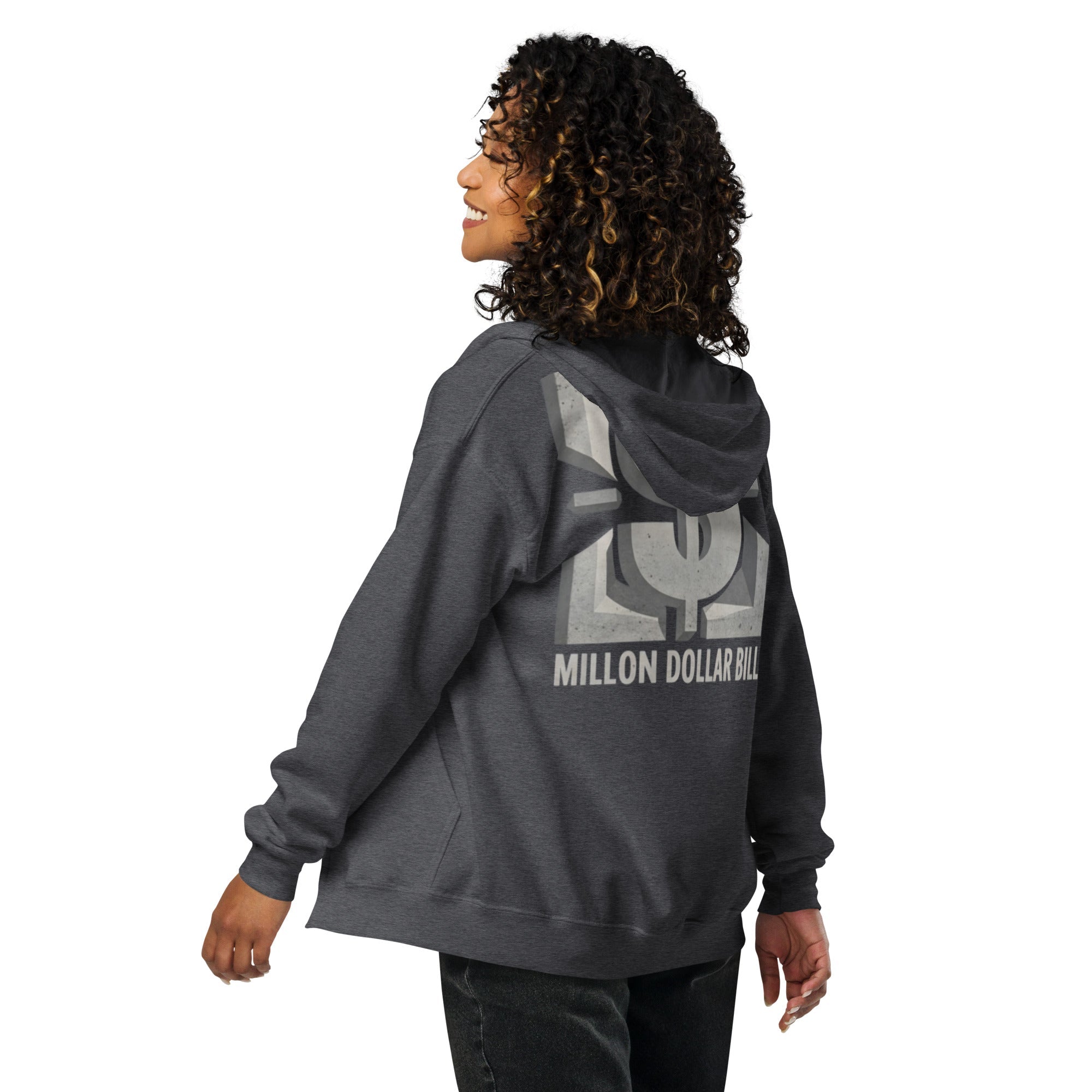 MDB Co. Off The Concrete Unisex heavy blend zip hoodie