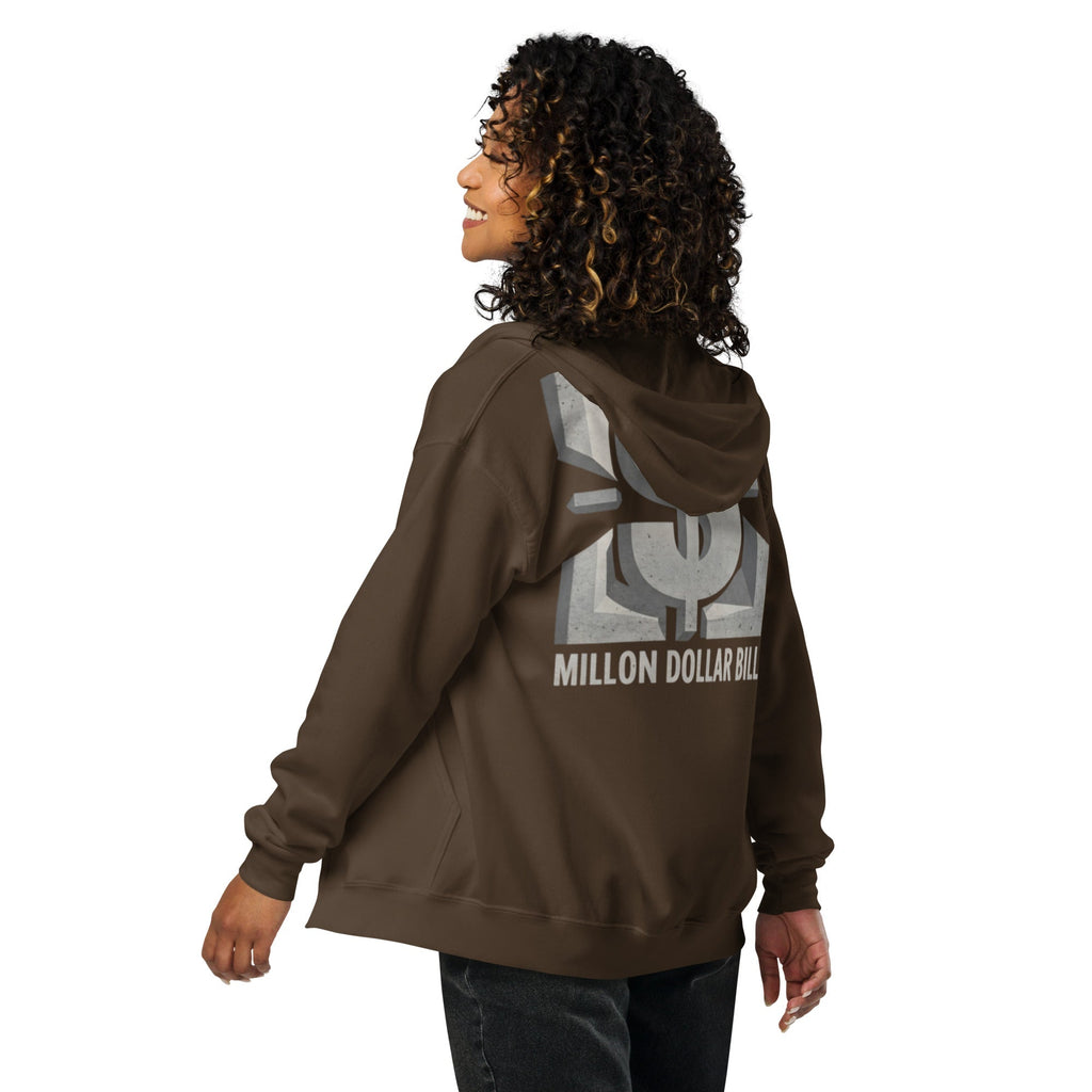 MDB Co. Off The Concrete Unisex heavy blend zip hoodie