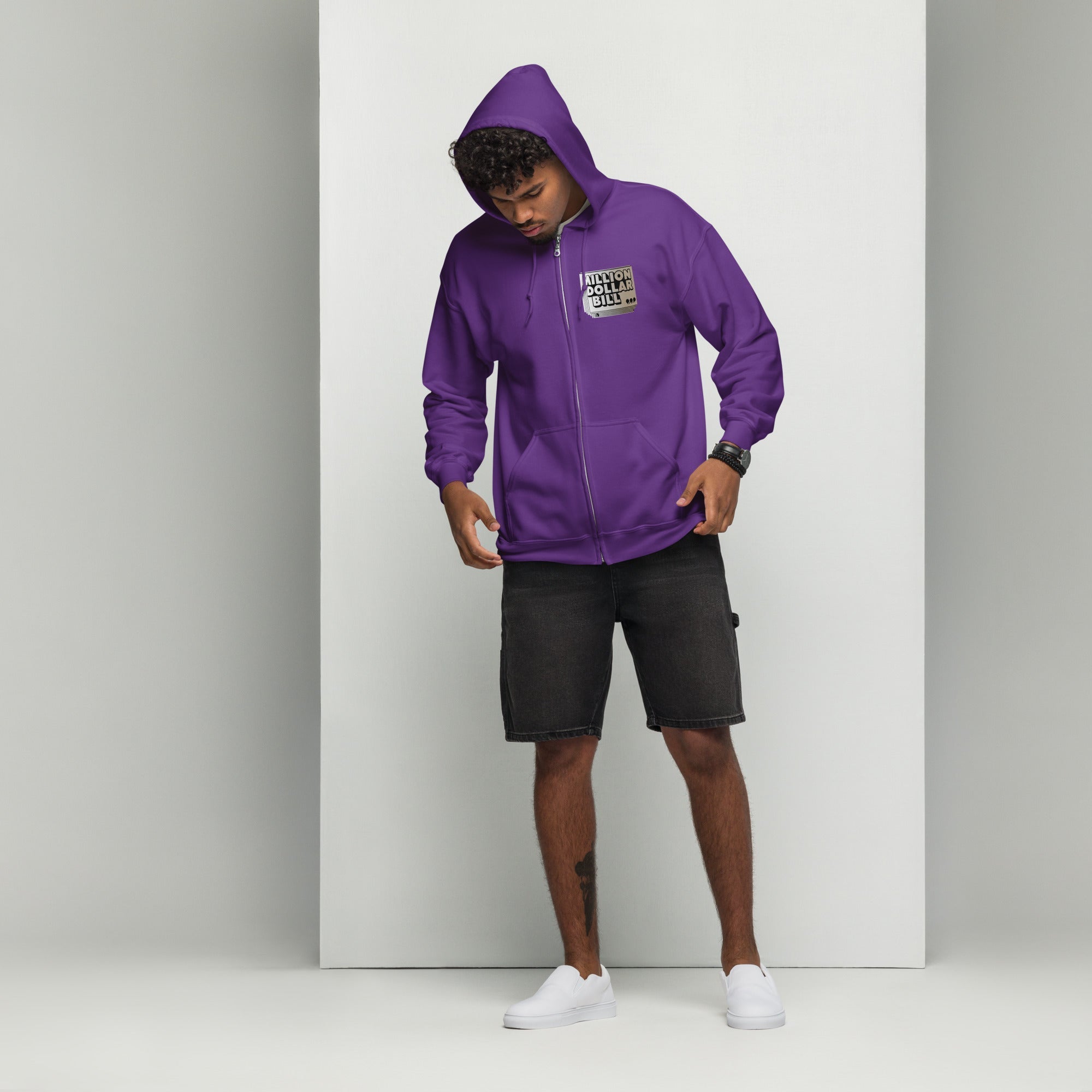 MDB Co. Off The Concrete Unisex heavy blend zip hoodie