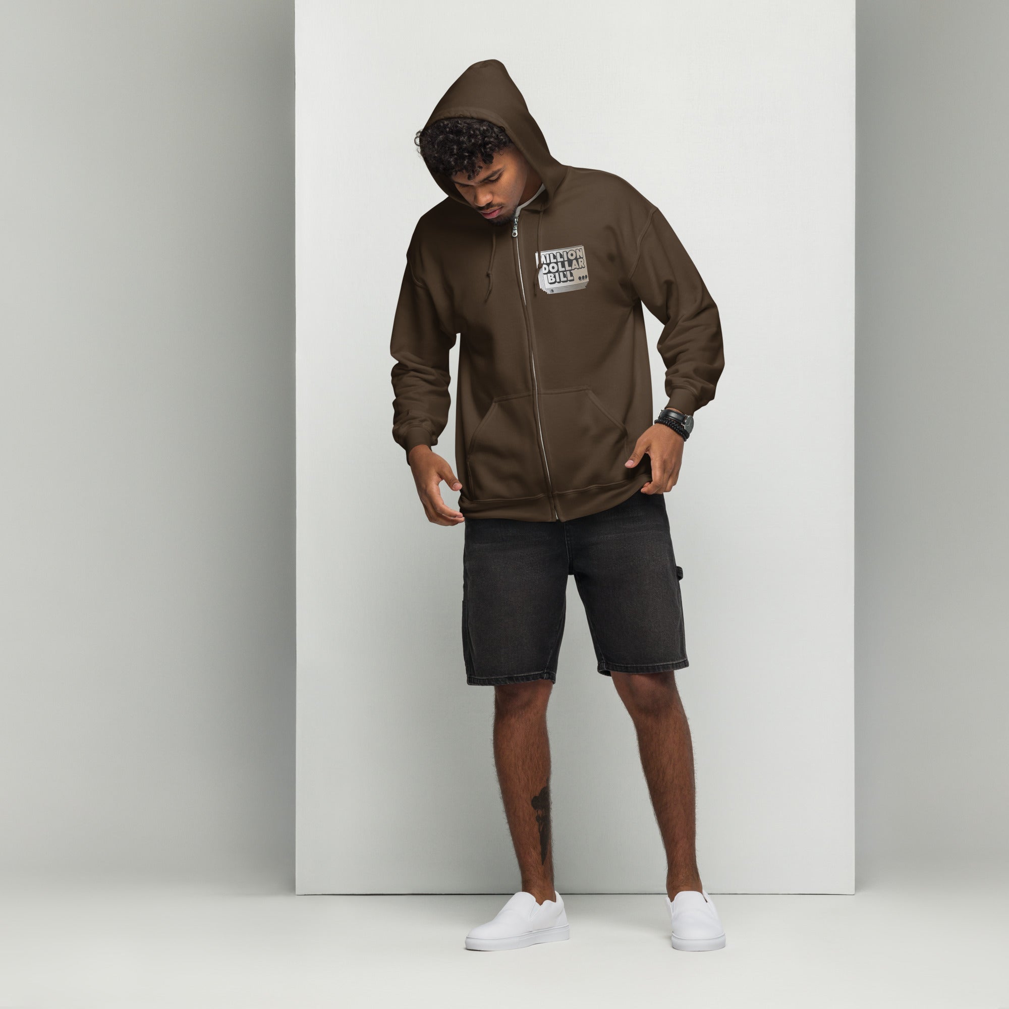 MDB Co. Off The Concrete Unisex heavy blend zip hoodie