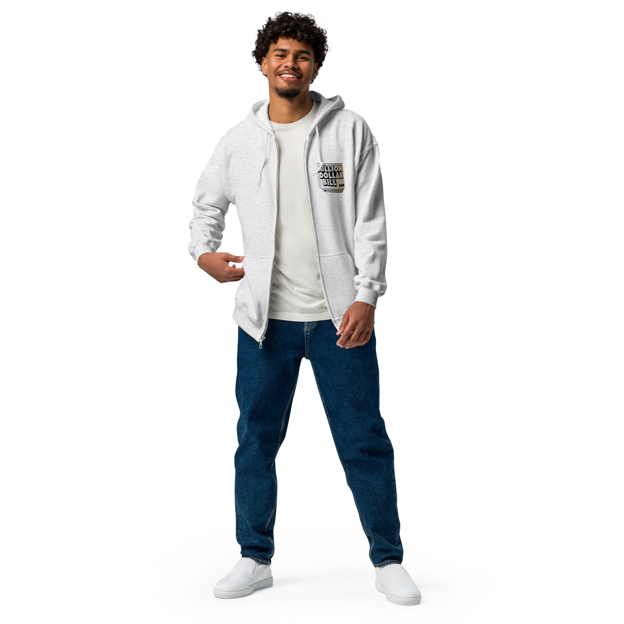 MDB Co. Off The Concrete Unisex heavy blend zip hoodie