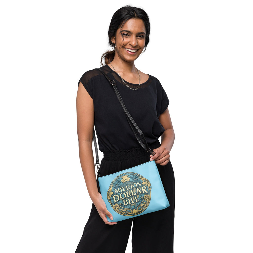 MDB Co. Signature Embellished Logo Crossbody bag