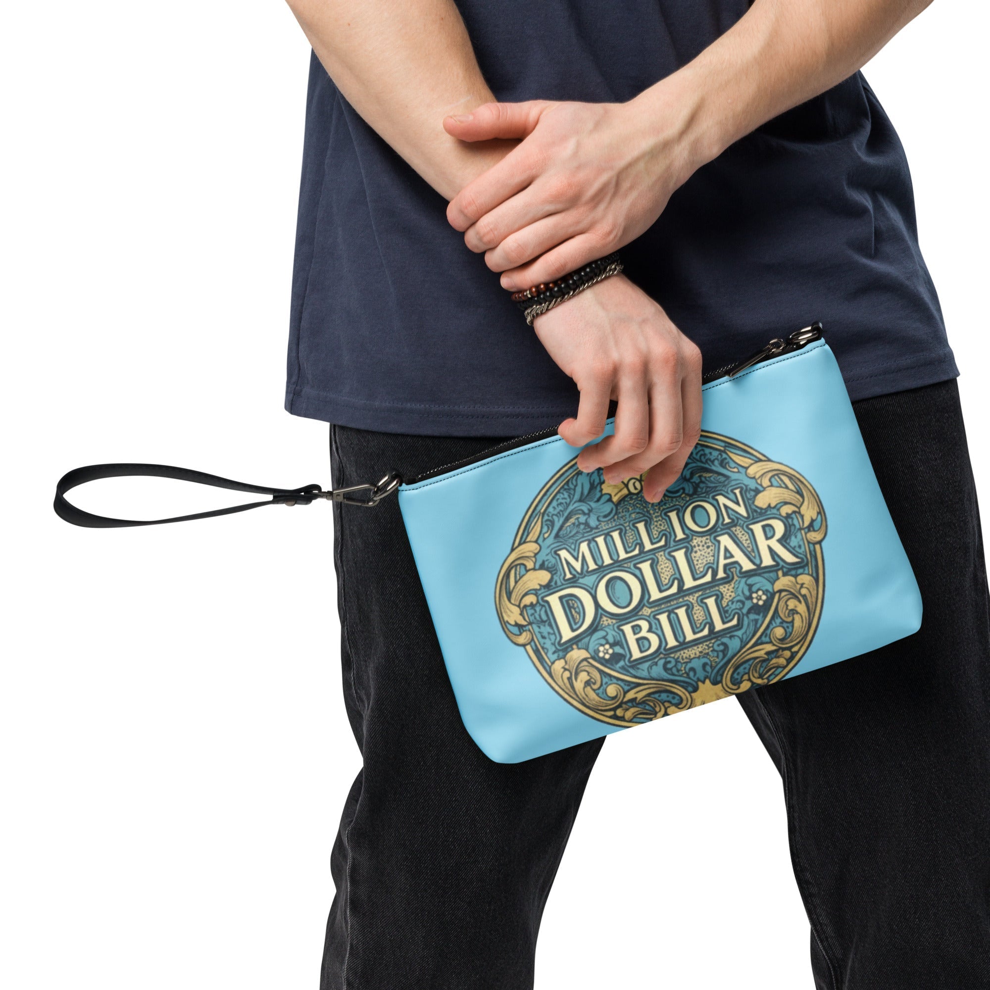 MDB Co. Signature Embellished Logo Crossbody bag