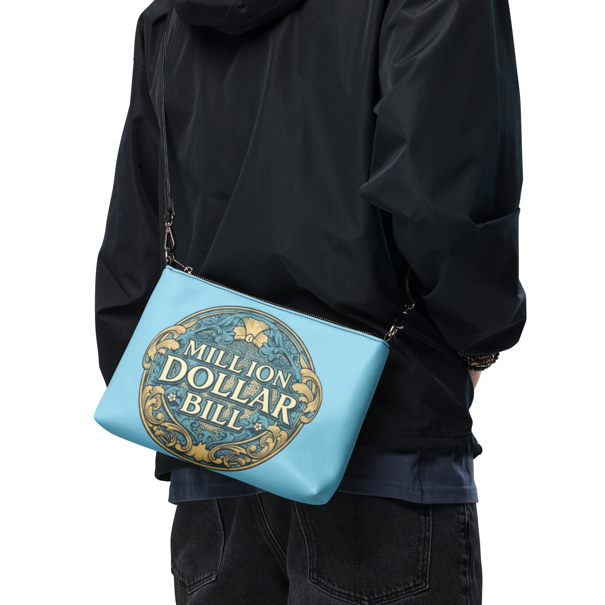 MDB Co. Signature Embellished Logo Crossbody bag