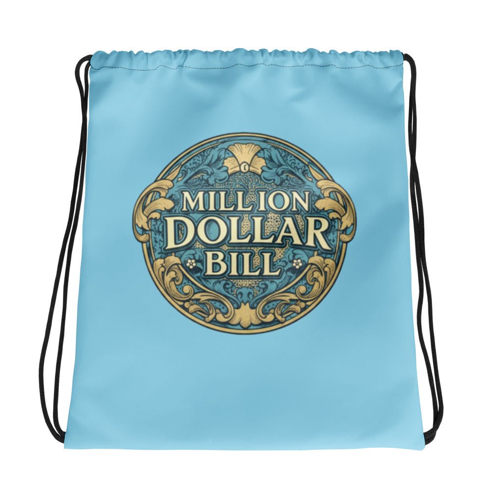 MDB Co. Signature Embellished Logo Drawstring bag