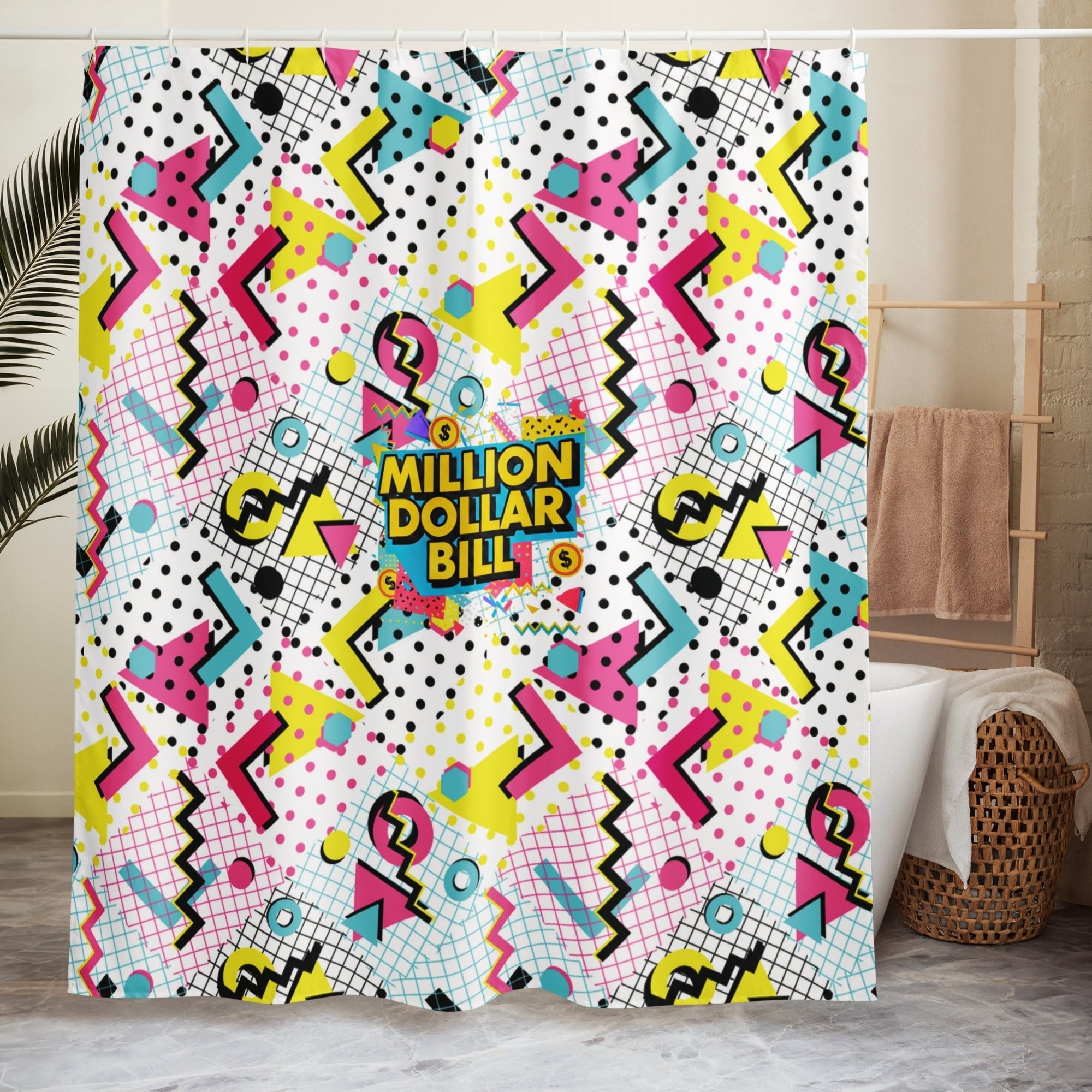 MDB Co. Those 90s Tho' Shower curtain