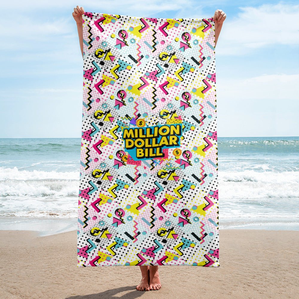MDB Co. "Those 90s Tho'!" Bath or beach Towel