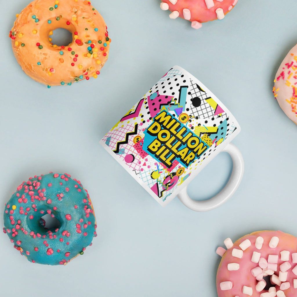 MDB Co. Those 90s Tho'! White glossy mug