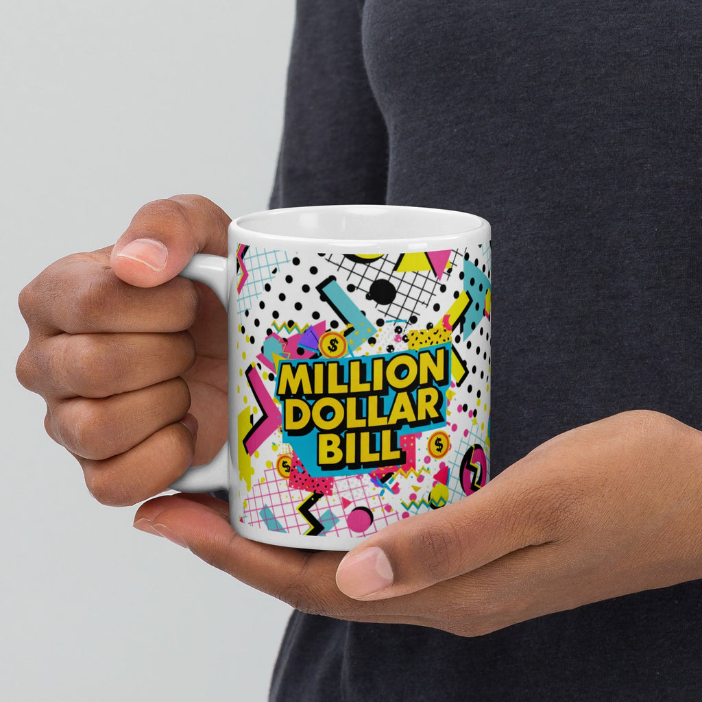 MDB Co. Those 90s Tho'! White glossy mug