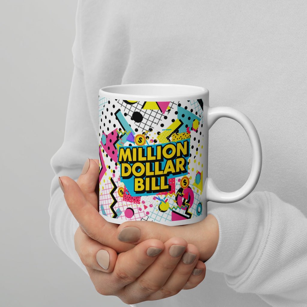 MDB Co. Those 90s Tho'! White glossy mug