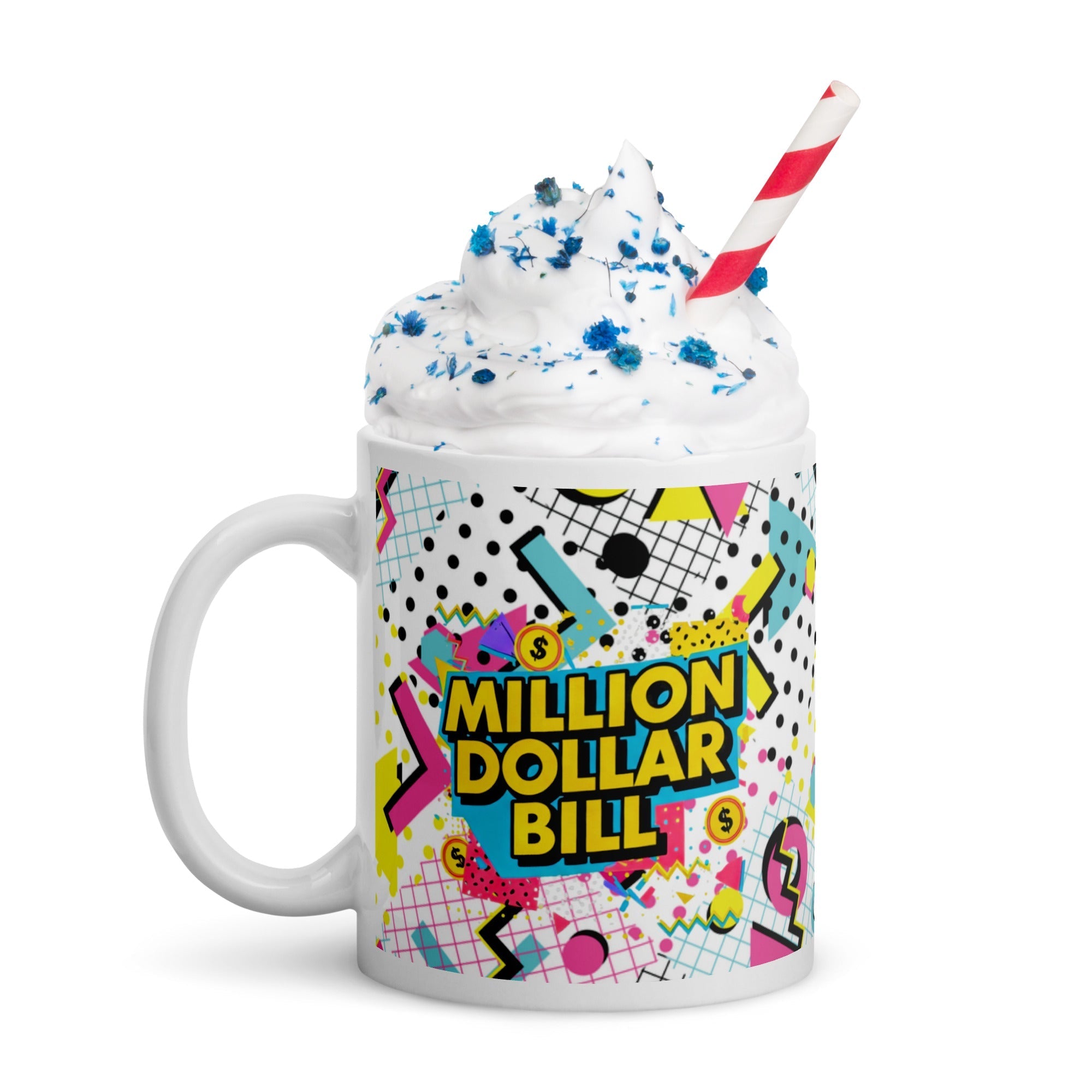 MDB Co. Those 90s Tho'! White glossy mug