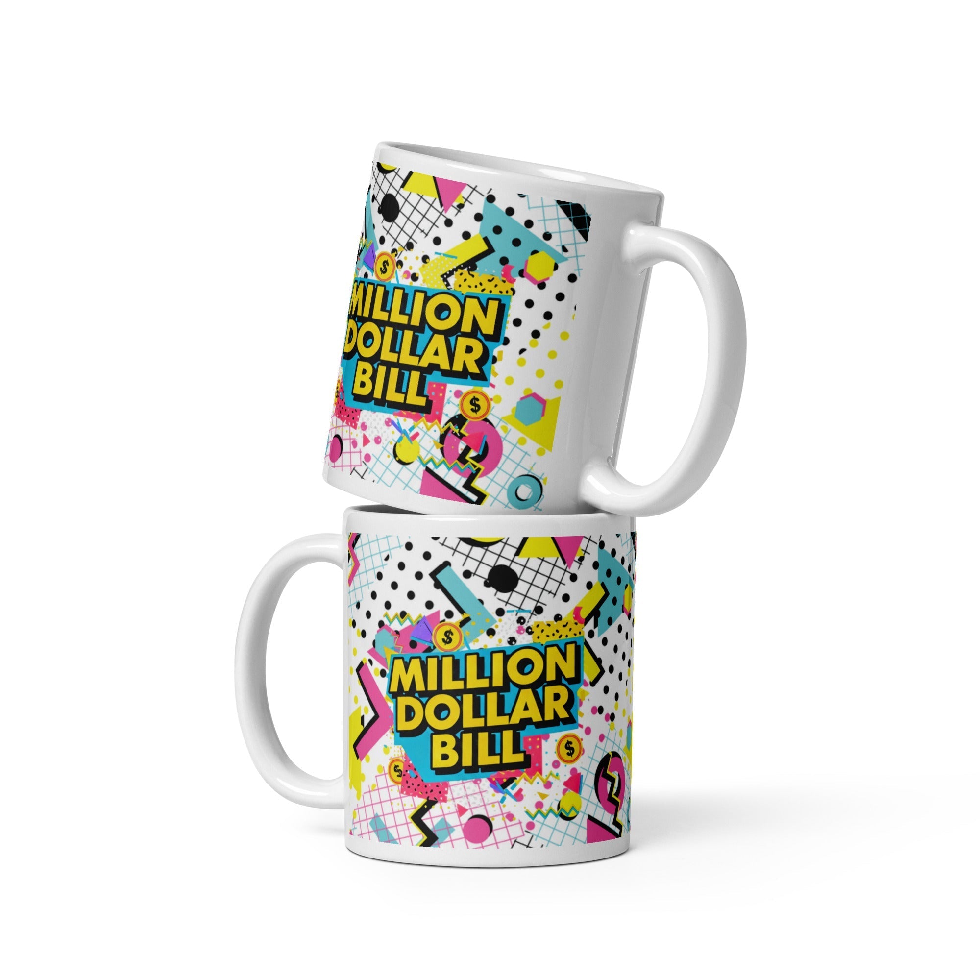 MDB Co. Those 90s Tho'! White glossy mug