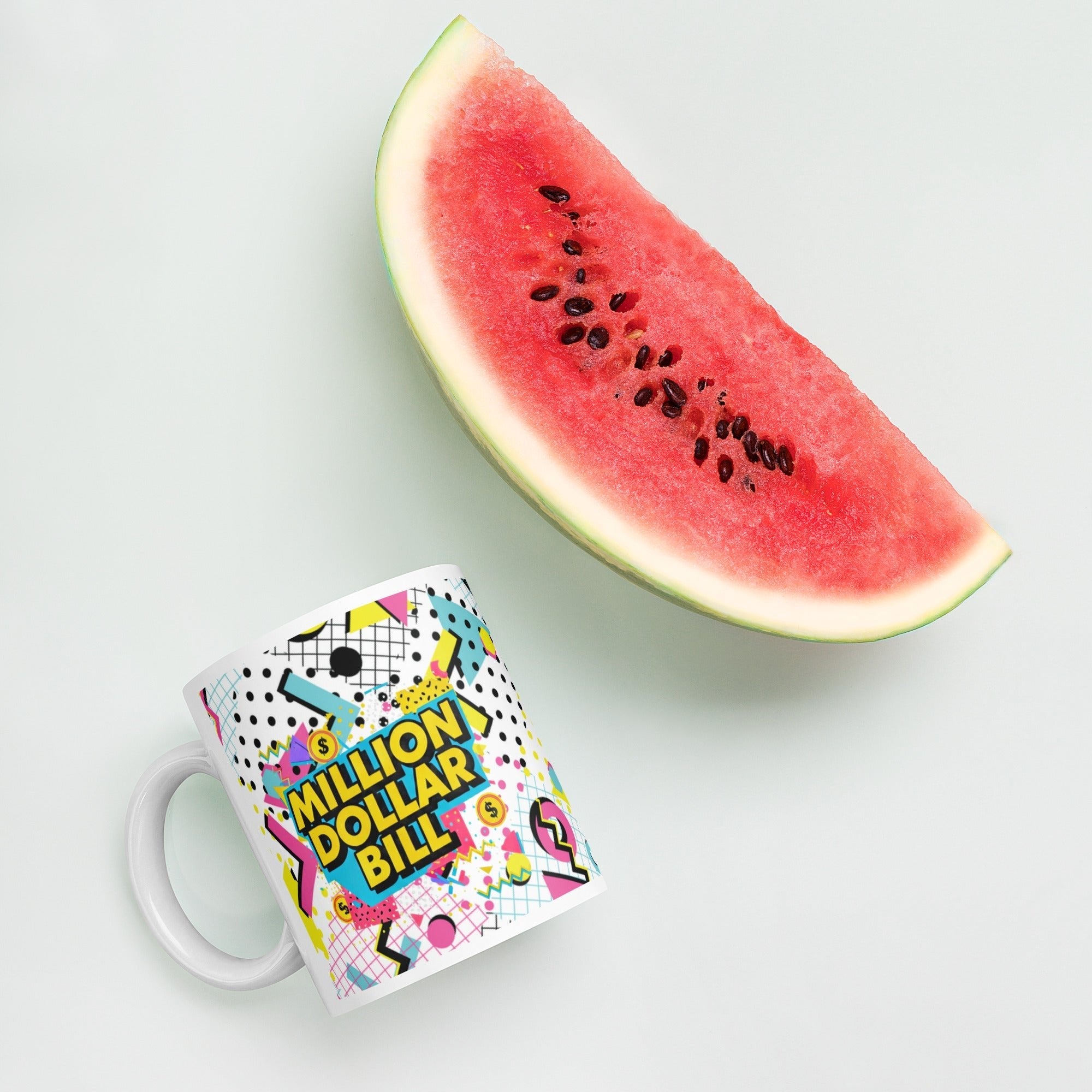MDB Co. Those 90s Tho'! White glossy mug