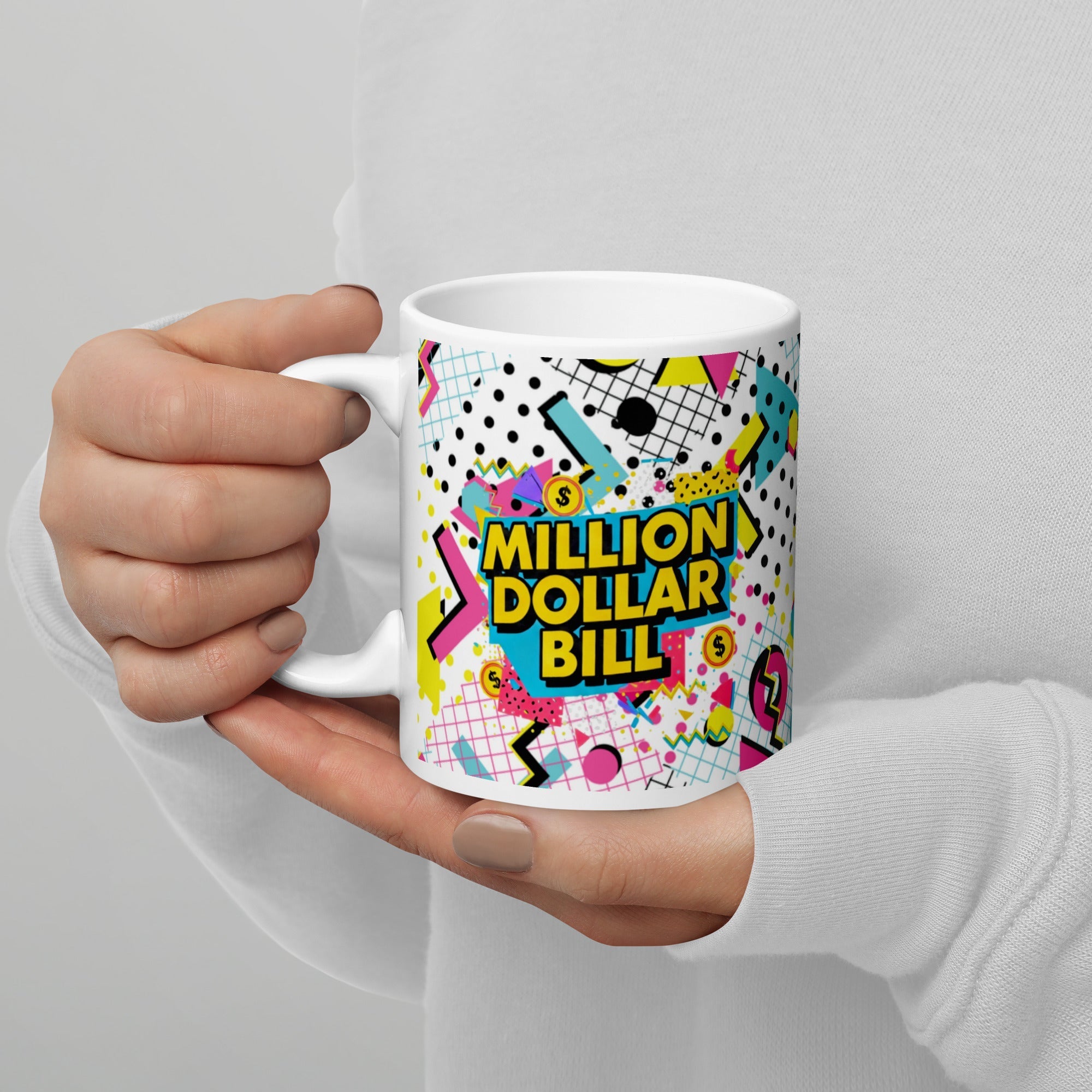MDB Co. Those 90s Tho'! White glossy mug