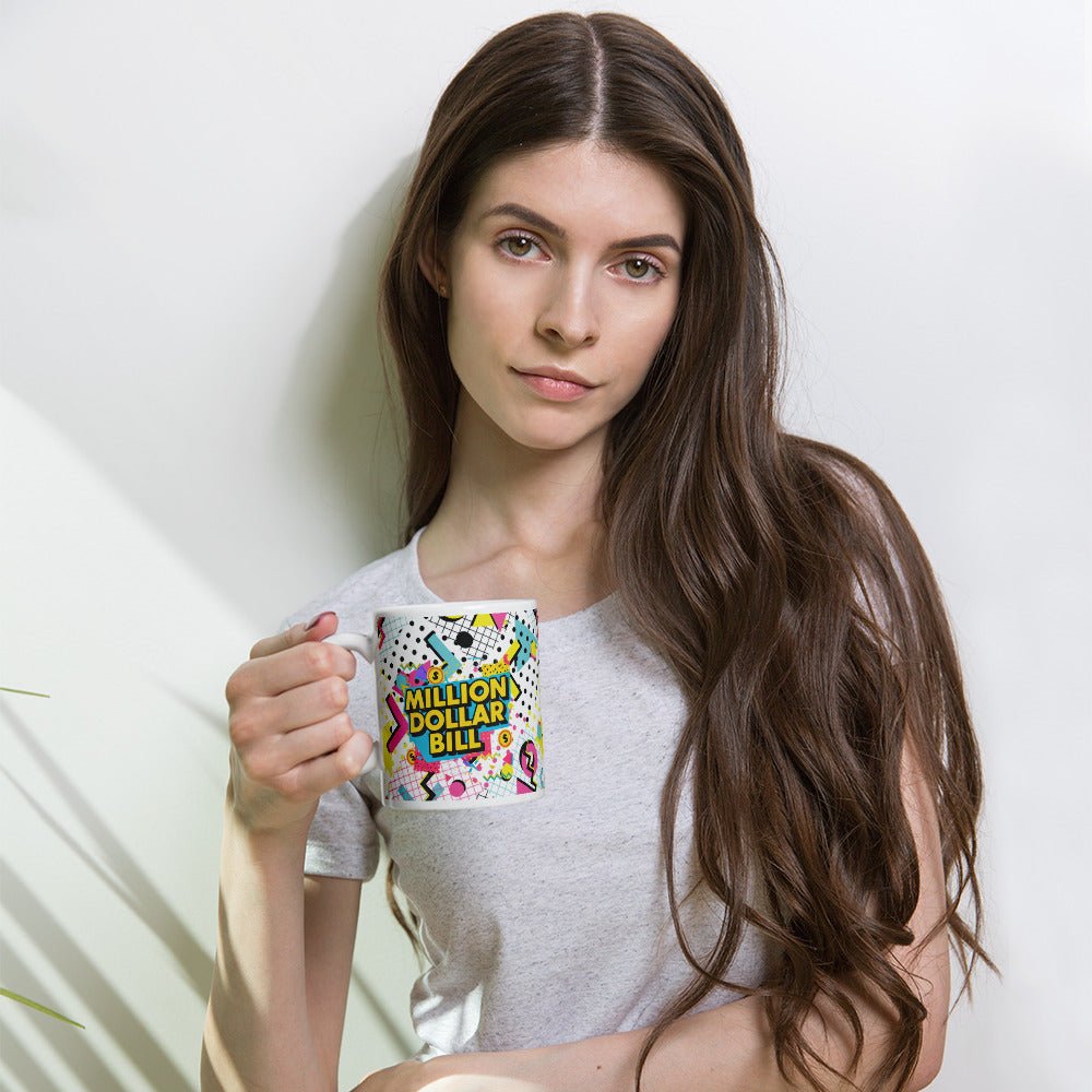 MDB Co. Those 90s Tho'! White glossy mug