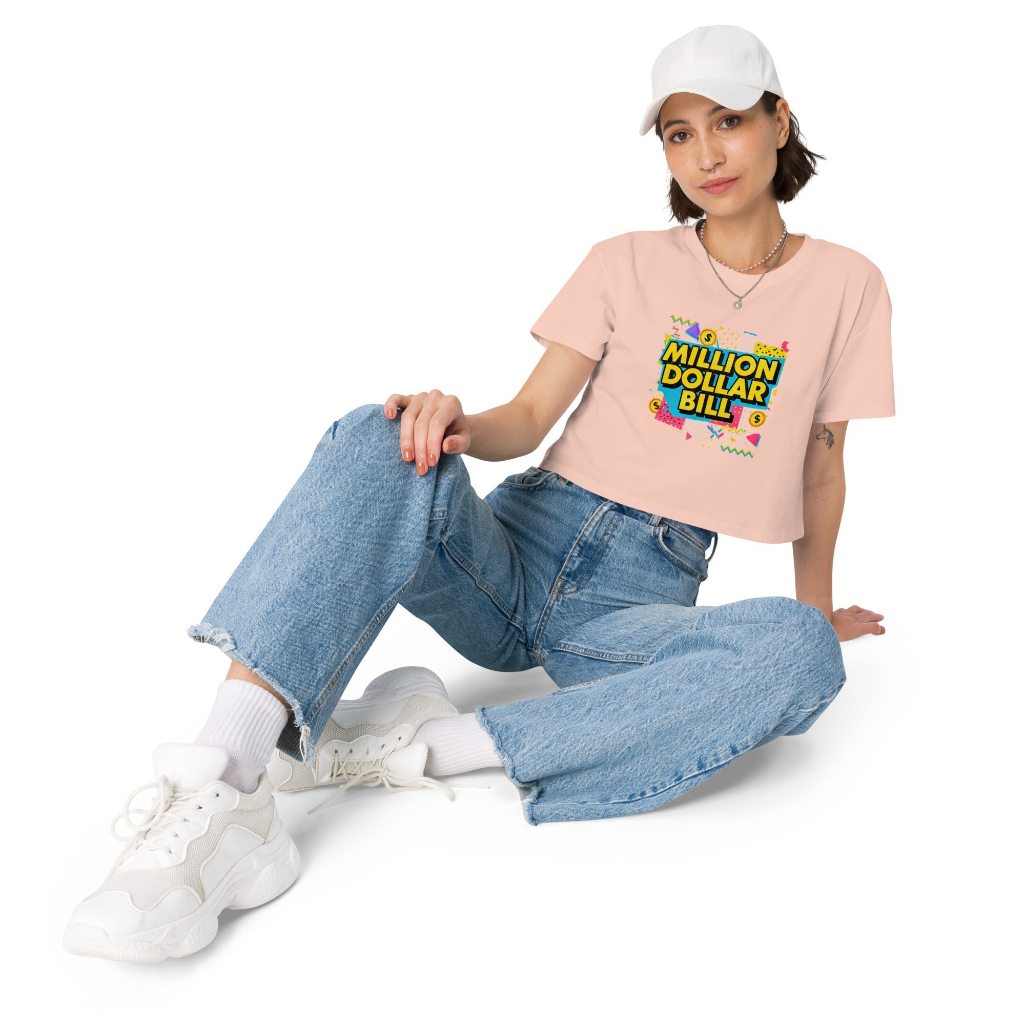 MDB Co. Those 90s Tho'! Women’s crop top