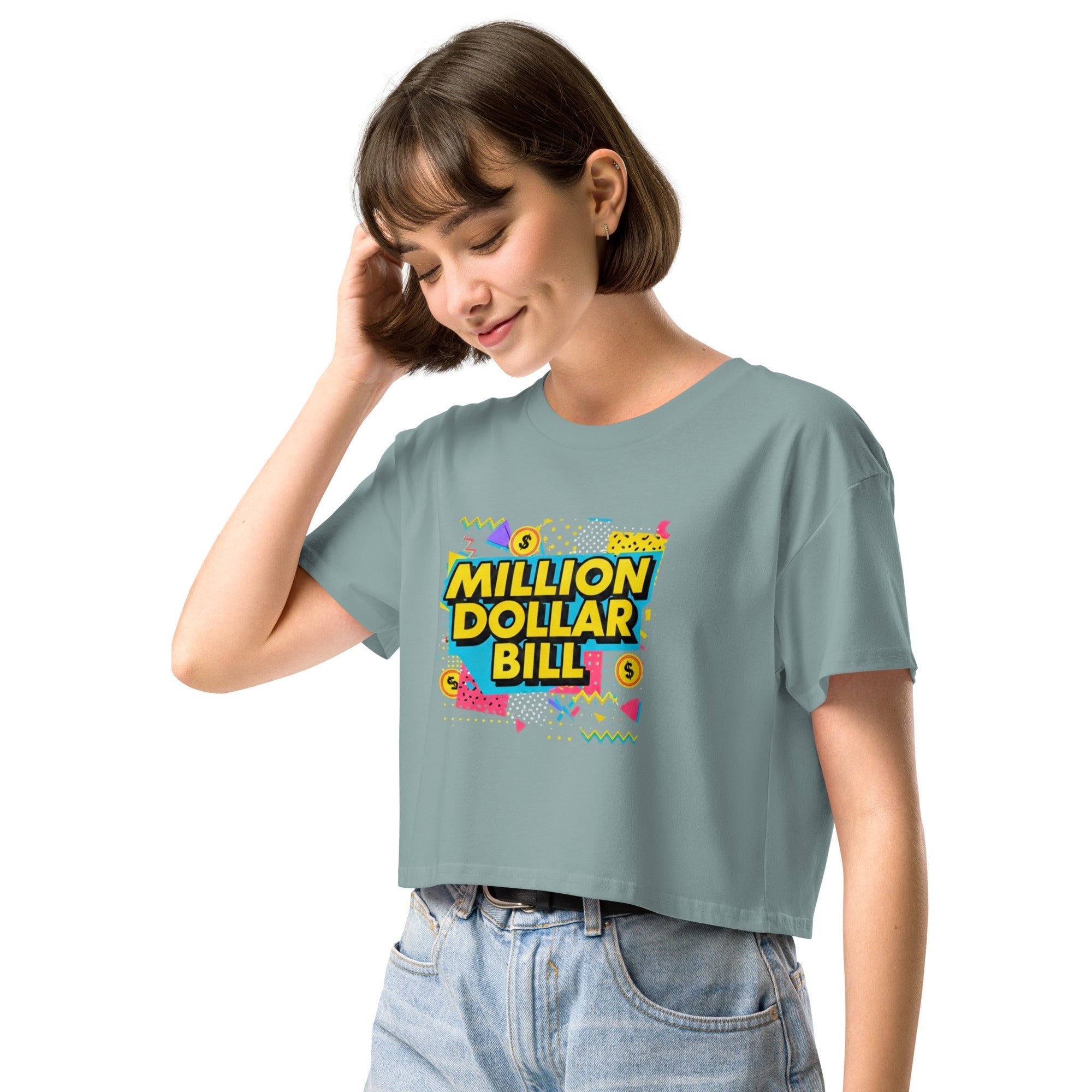 MDB Co. Those 90s Tho'! Women’s crop top