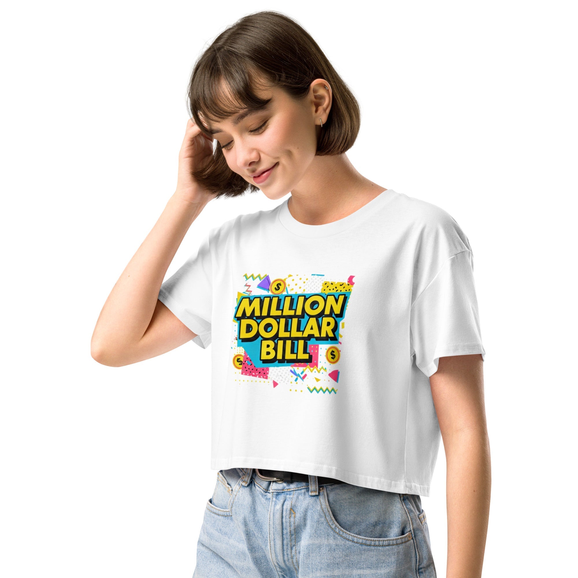 MDB Co. Those 90s Tho'! Women’s crop top