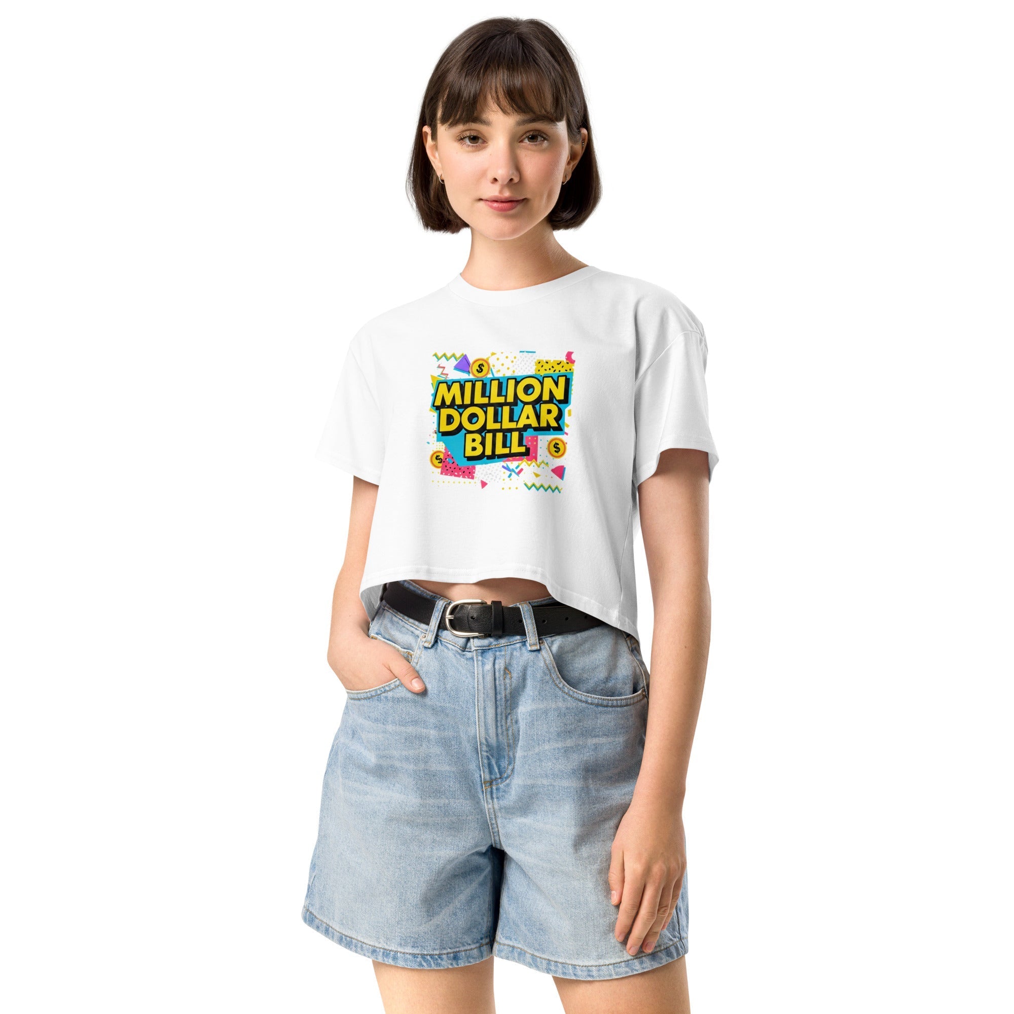 MDB Co. Those 90s Tho'! Women’s crop top