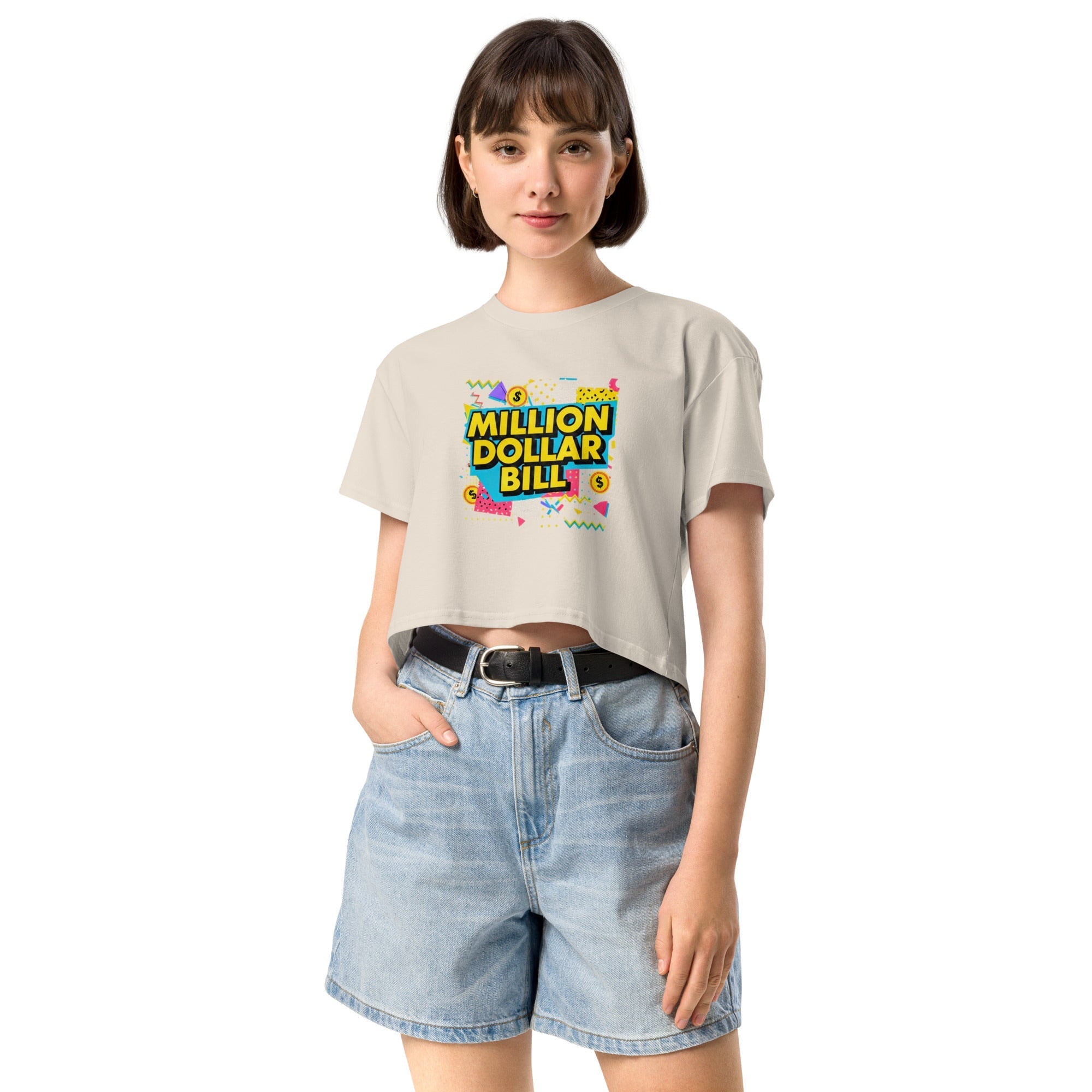 MDB Co. Those 90s Tho'! Women’s crop top