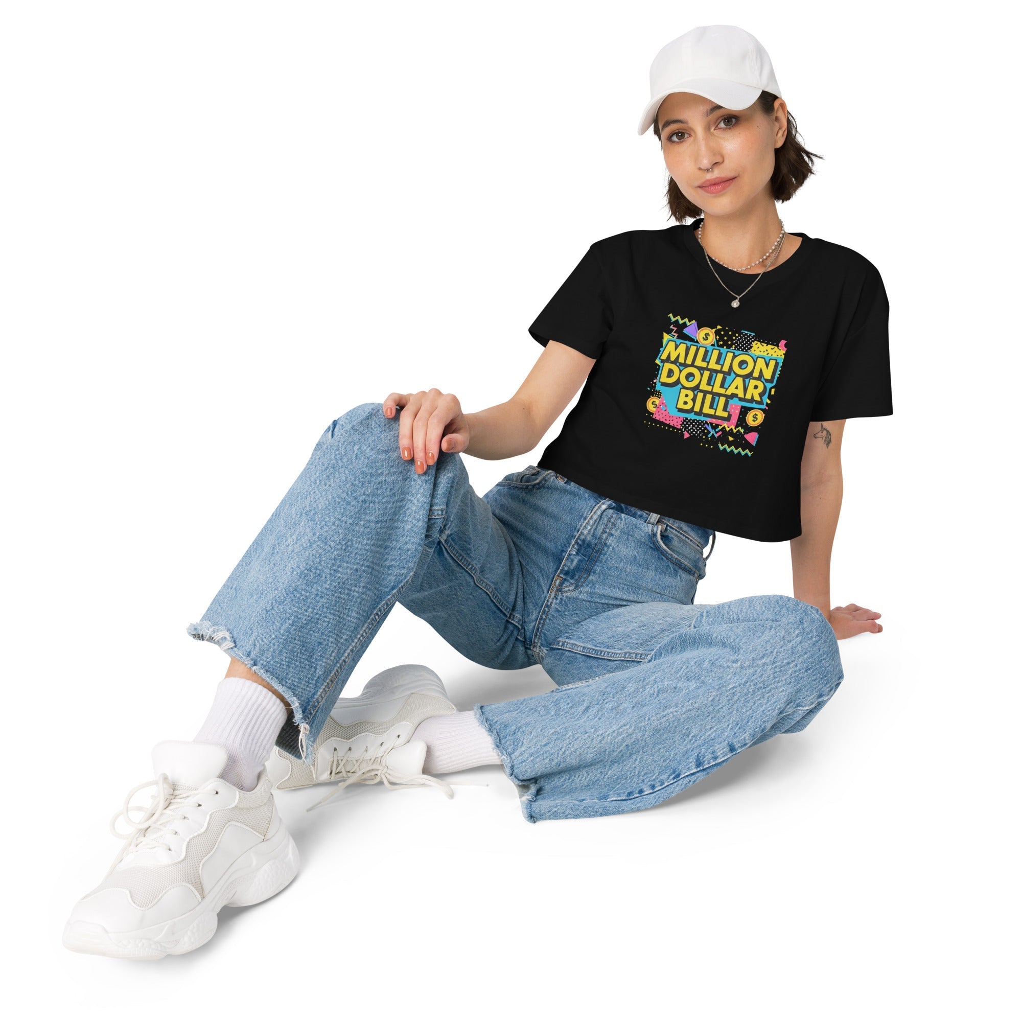 MDB Co. Those 90s Tho'! Women’s crop top