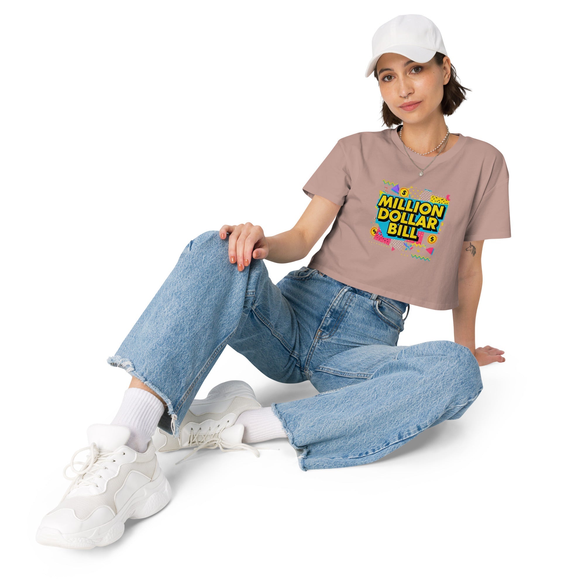 MDB Co. Those 90s Tho'! Women’s crop top