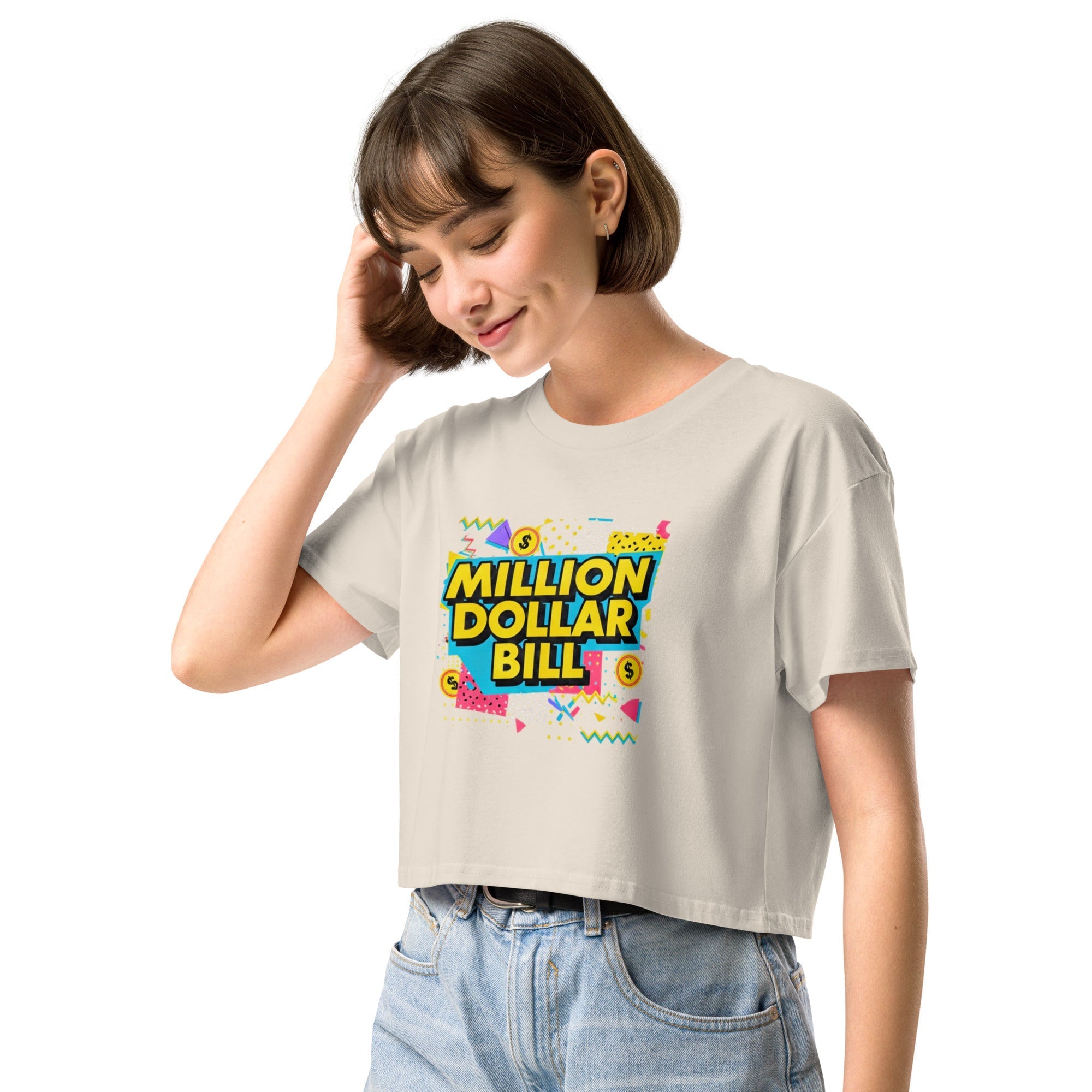 MDB Co. Those 90s Tho'! Women’s crop top