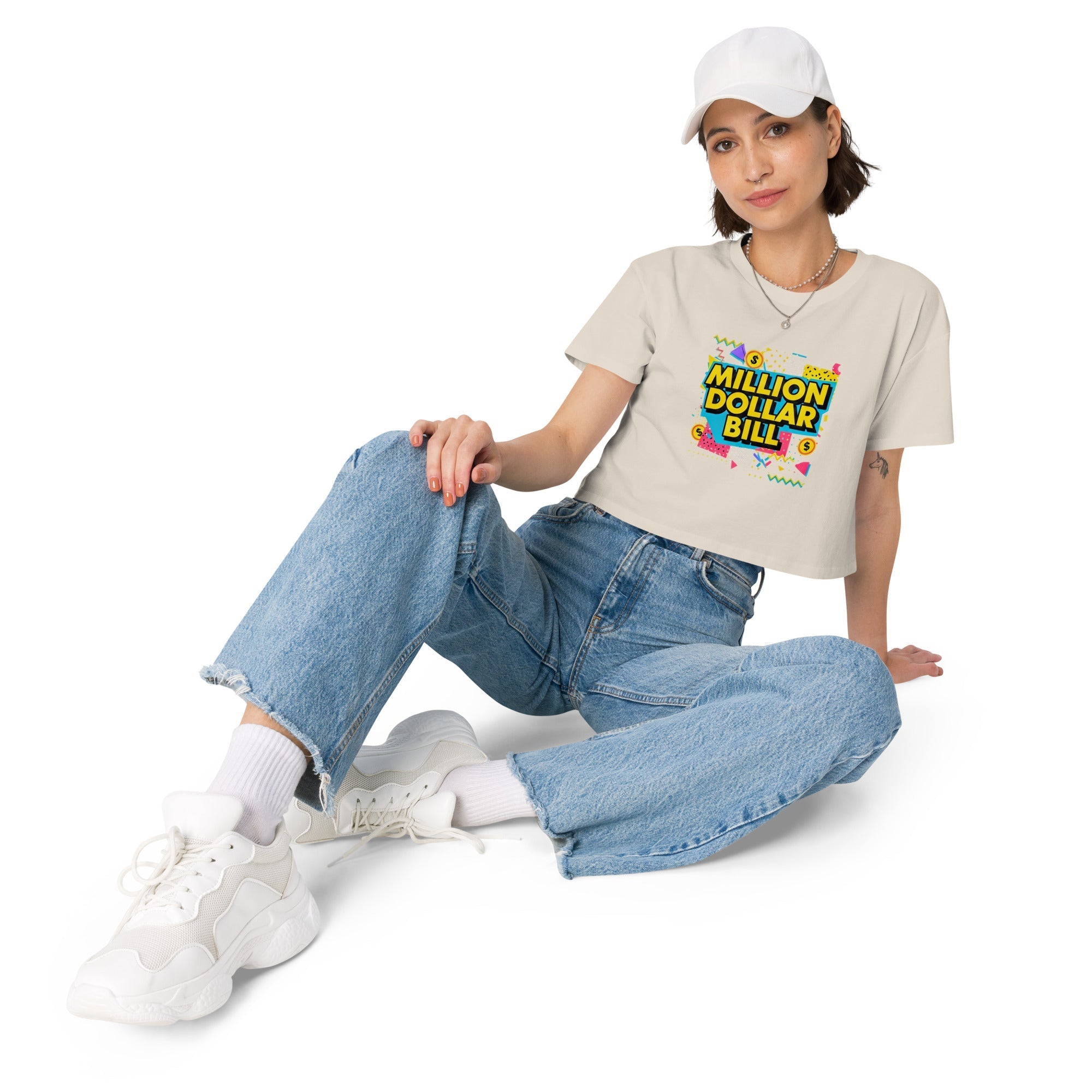 MDB Co. Those 90s Tho'! Women’s crop top