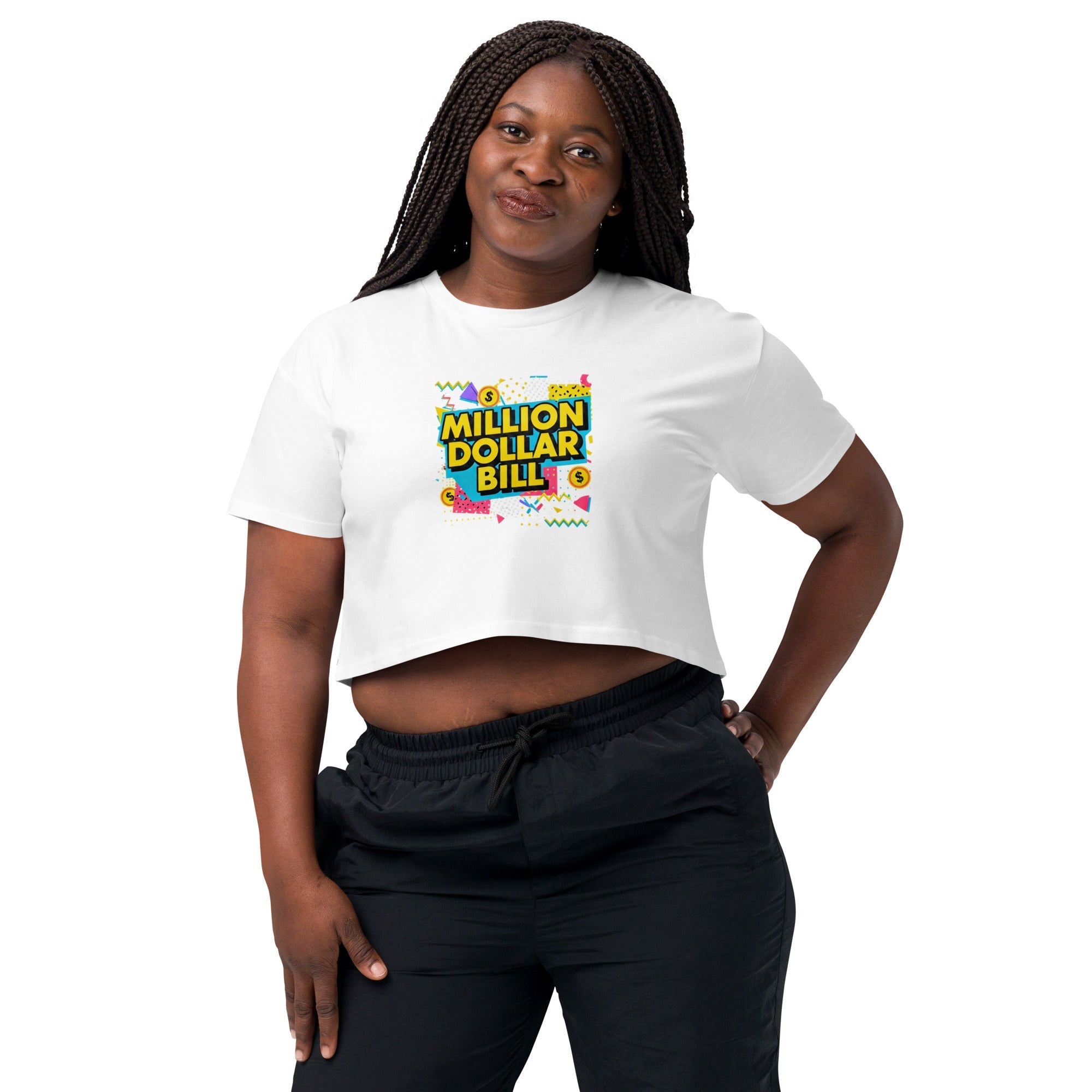 MDB Co. Those 90s Tho'! Women’s crop top