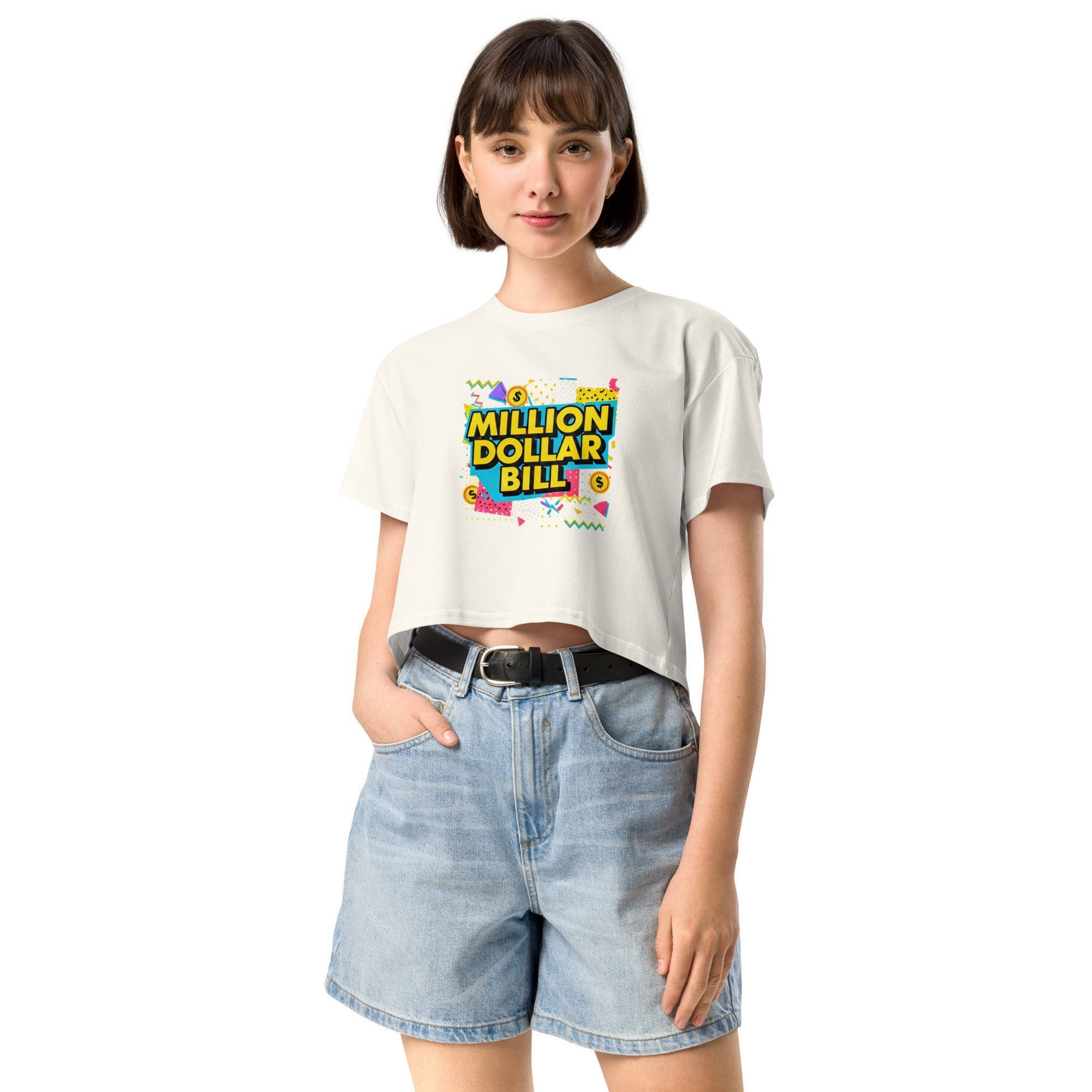 MDB Co. Those 90s Tho'! Women’s crop top
