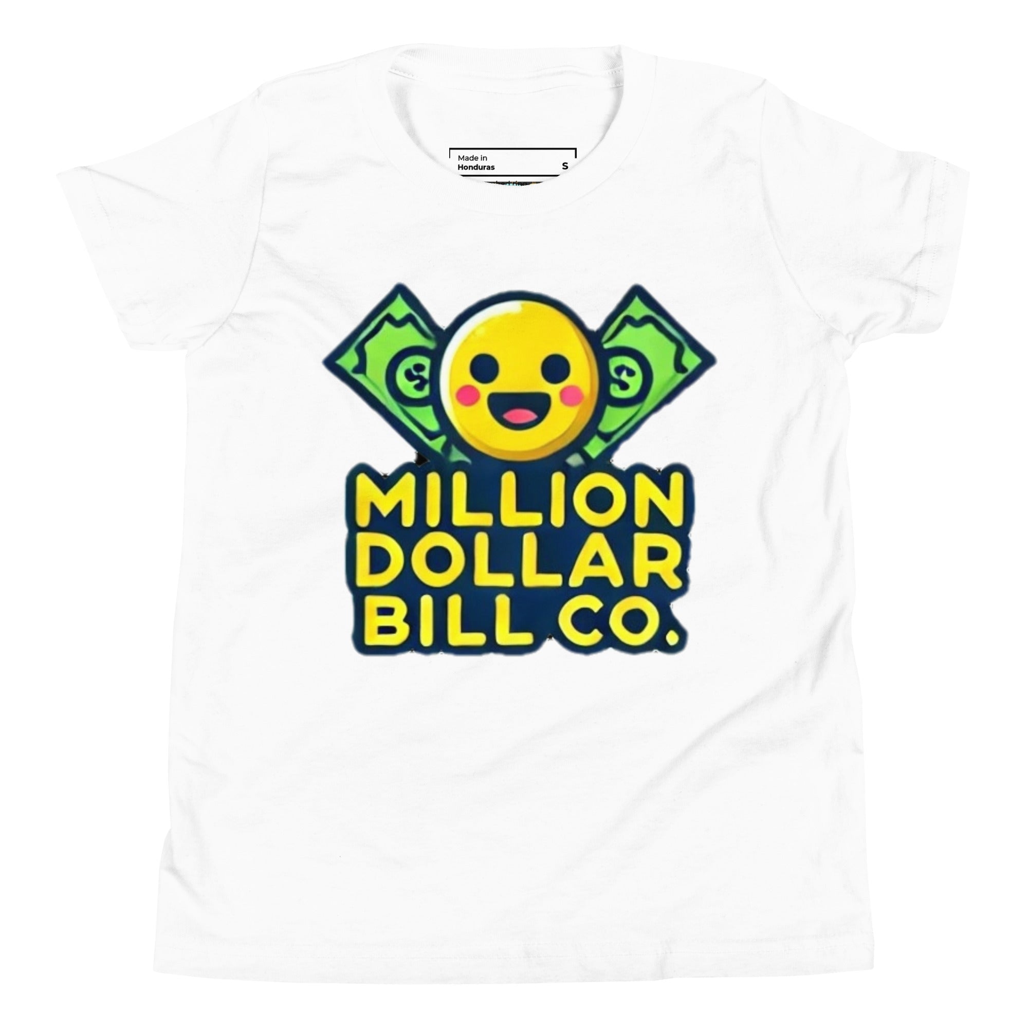 MDB Co. Yellow Mascot For The Future Youth Short Sleeve T-Shirt