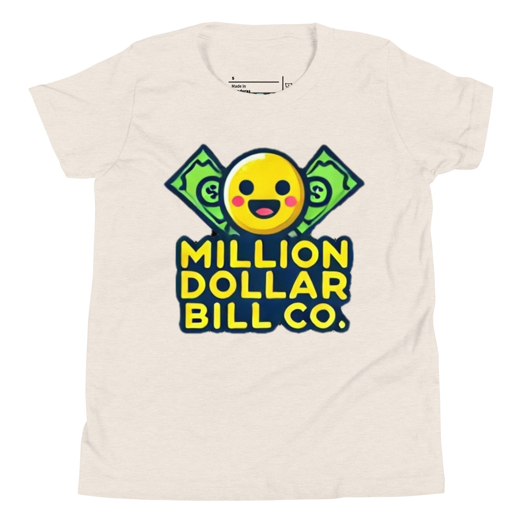 MDB Co. Yellow Mascot For The Future Youth Short Sleeve T-Shirt