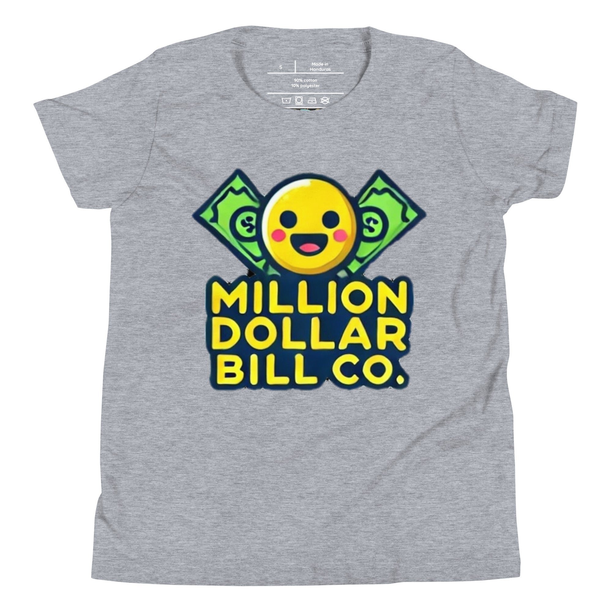 MDB Co. Yellow Mascot For The Future Youth Short Sleeve T-Shirt