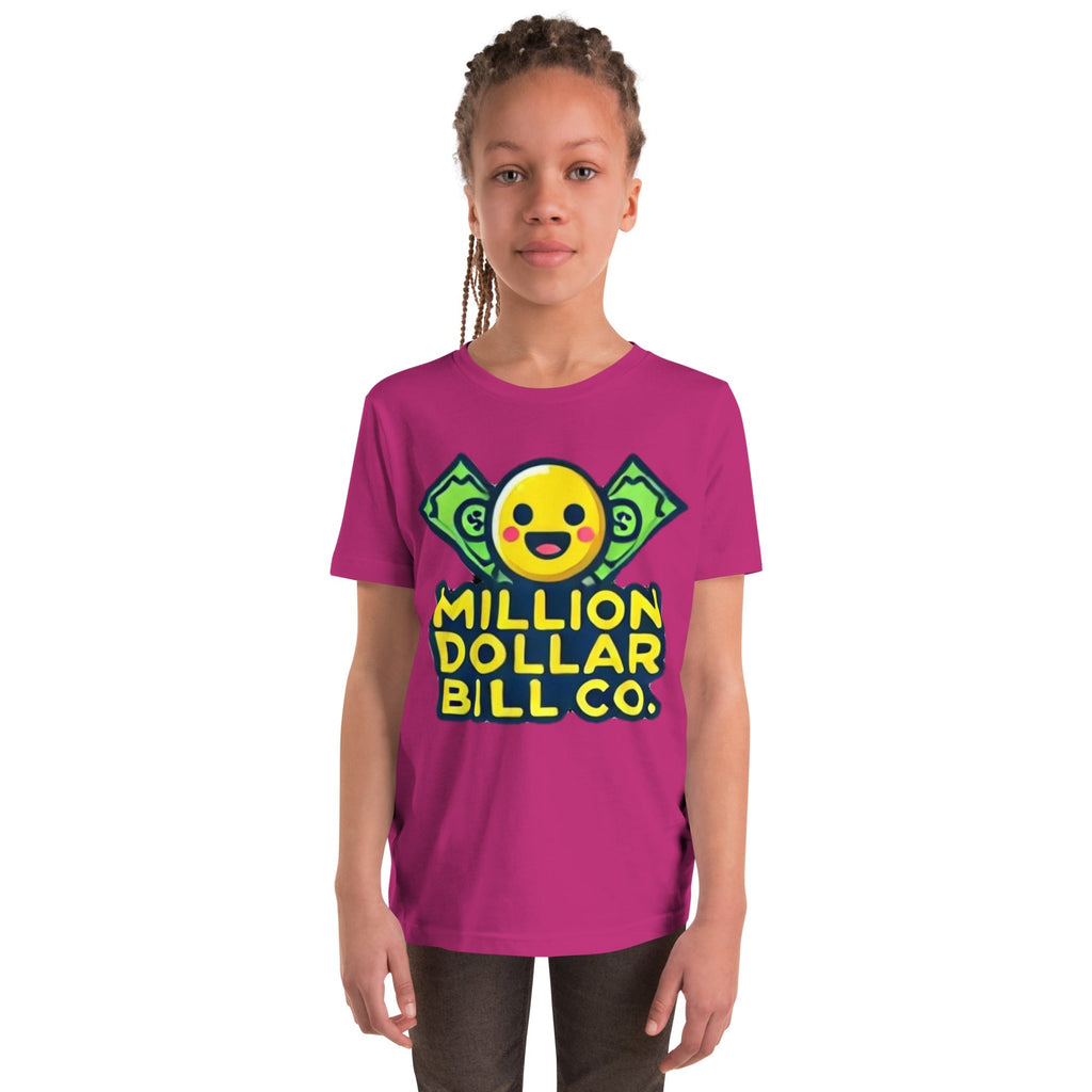 MDB Co. Yellow Mascot For The Future Youth Short Sleeve T-Shirt