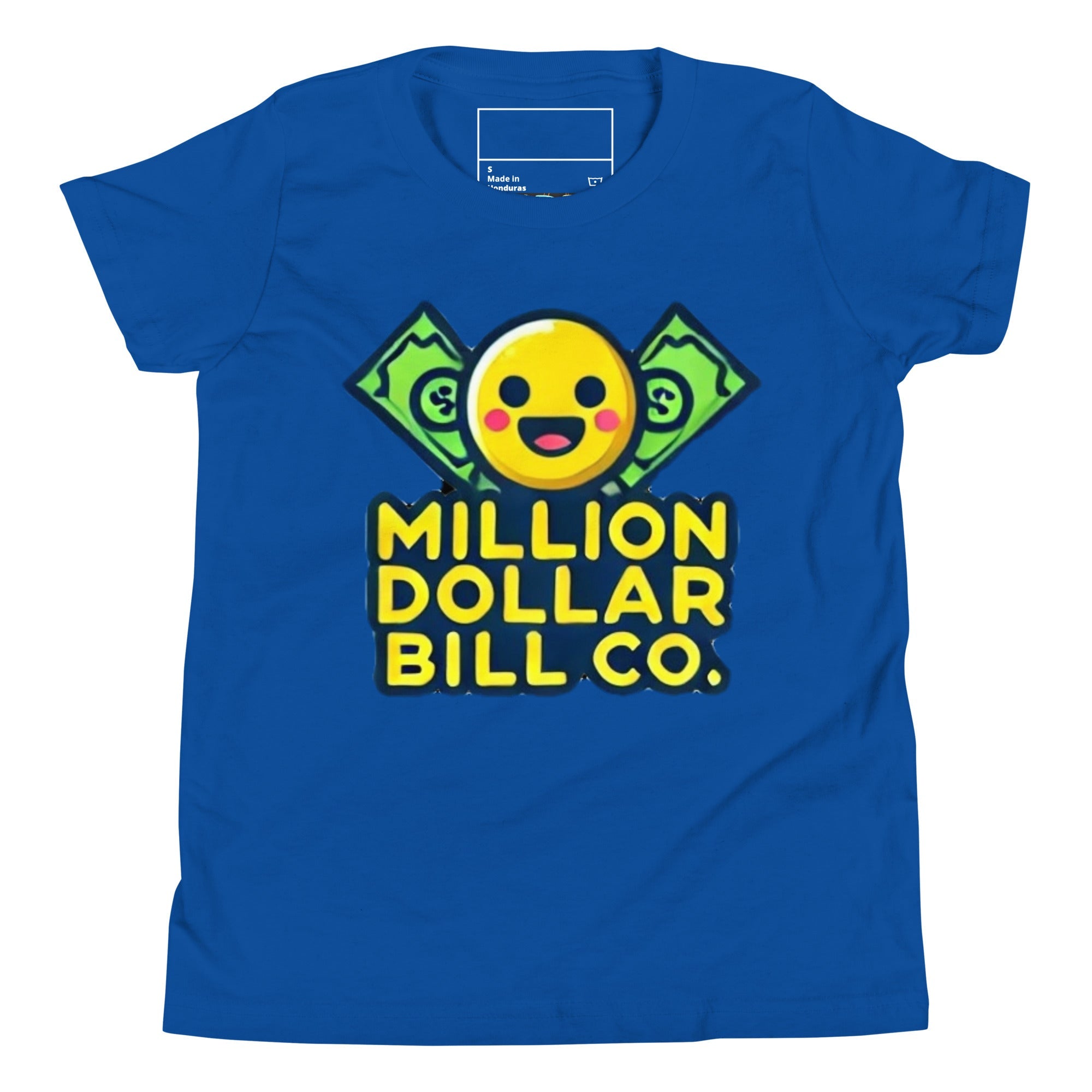 MDB Co. Yellow Mascot For The Future Youth Short Sleeve T-Shirt