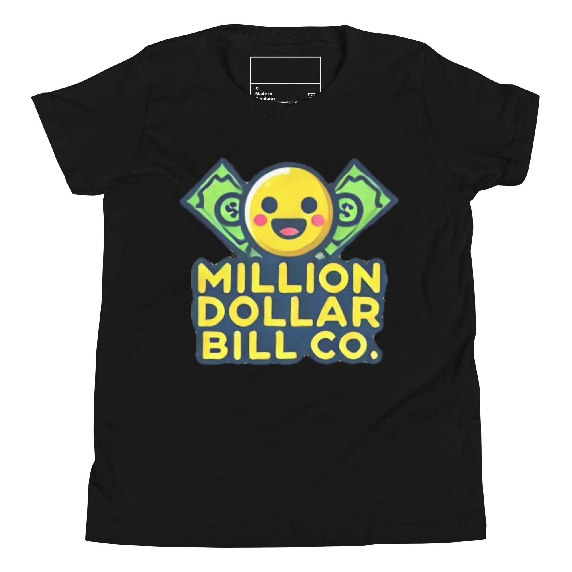 MDB Co. Yellow Mascot For The Future Youth Short Sleeve T-Shirt