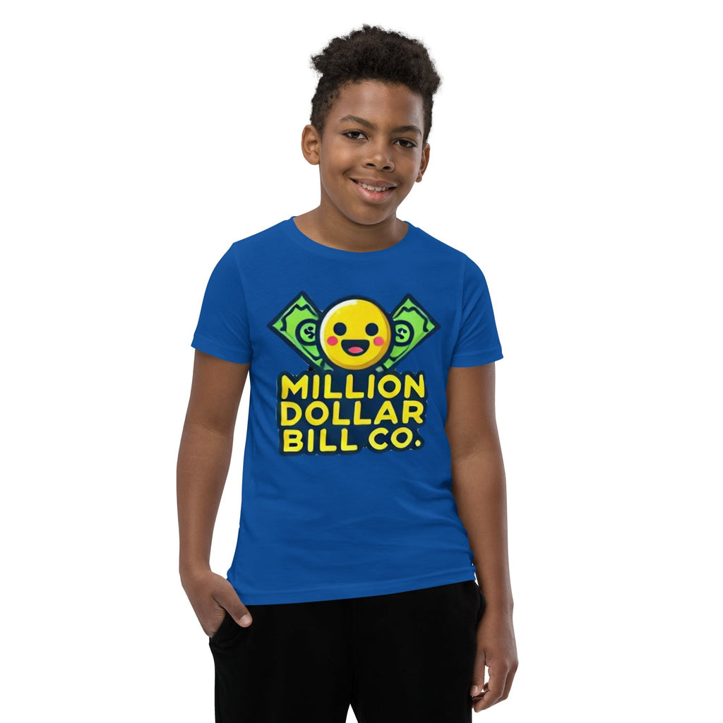 MDB Co. Yellow Mascot For The Future Youth Short Sleeve T-Shirt