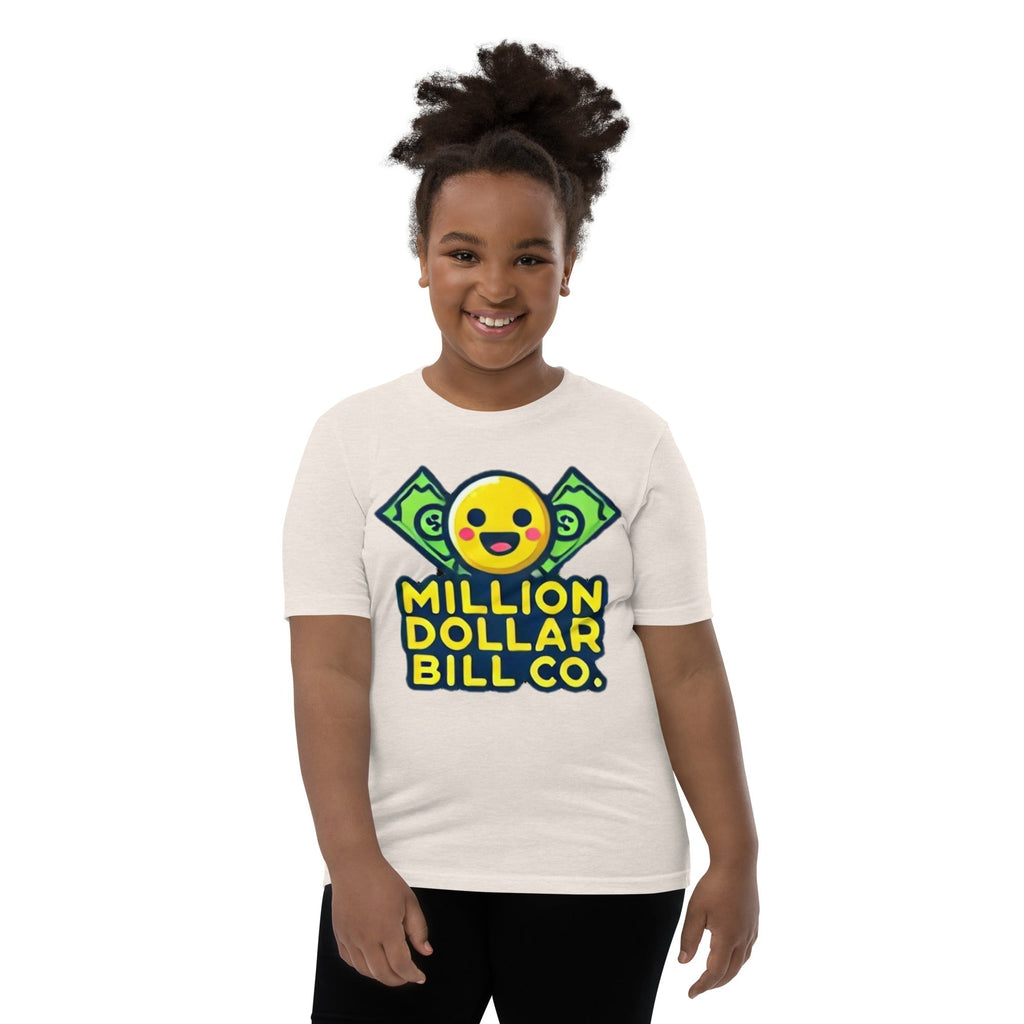 MDB Co. Yellow Mascot For The Future Youth Short Sleeve T-Shirt