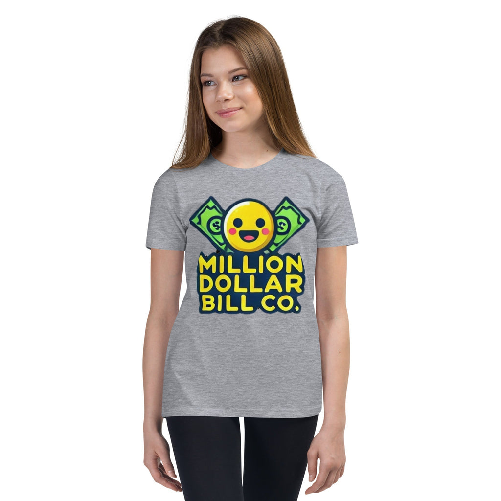 MDB Co. Yellow Mascot For The Future Youth Short Sleeve T-Shirt