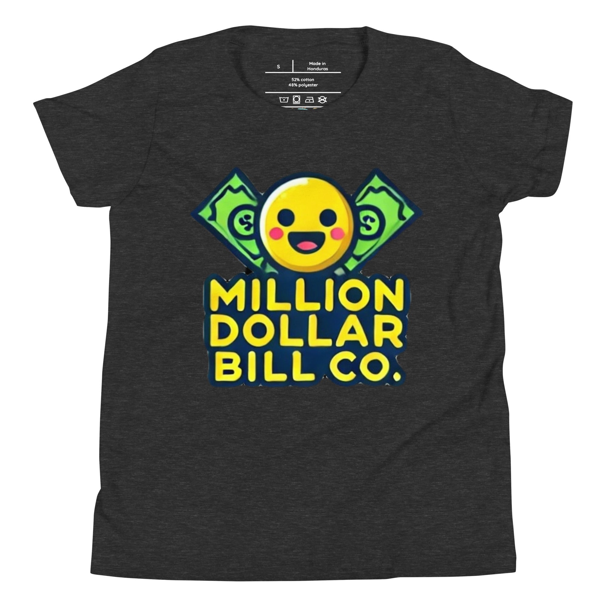 MDB Co. Yellow Mascot For The Future Youth Short Sleeve T-Shirt