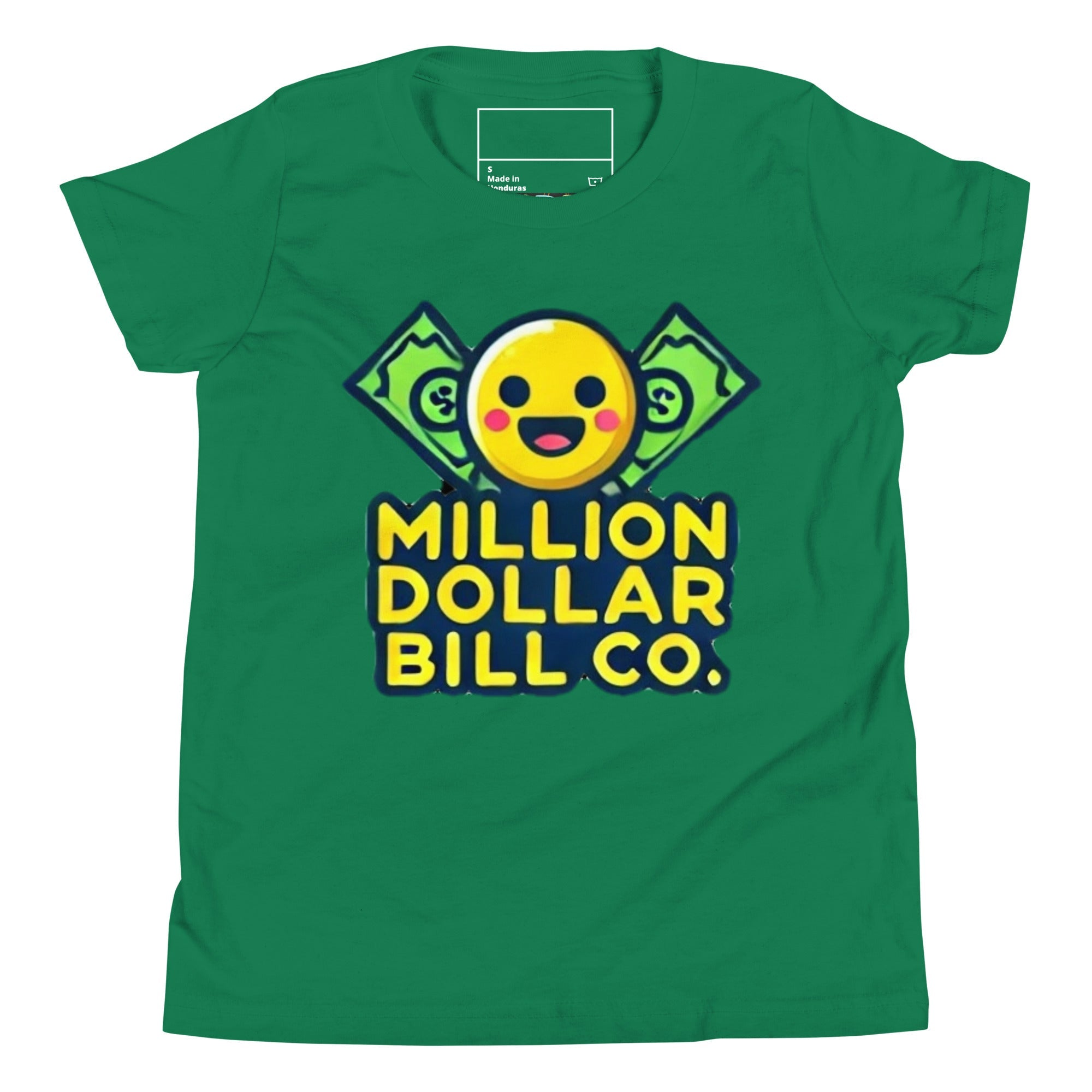 MDB Co. Yellow Mascot For The Future Youth Short Sleeve T-Shirt