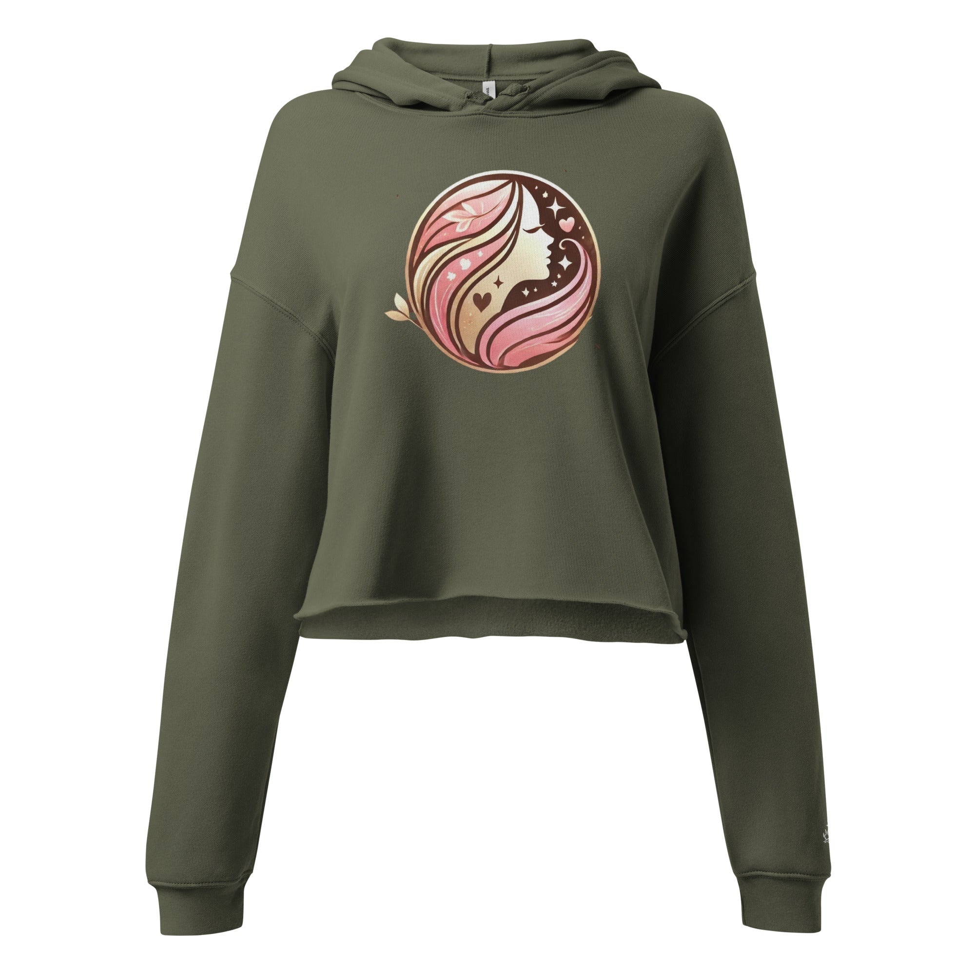 Million Dollar Beauties Debut Emblem Crop Hoodie