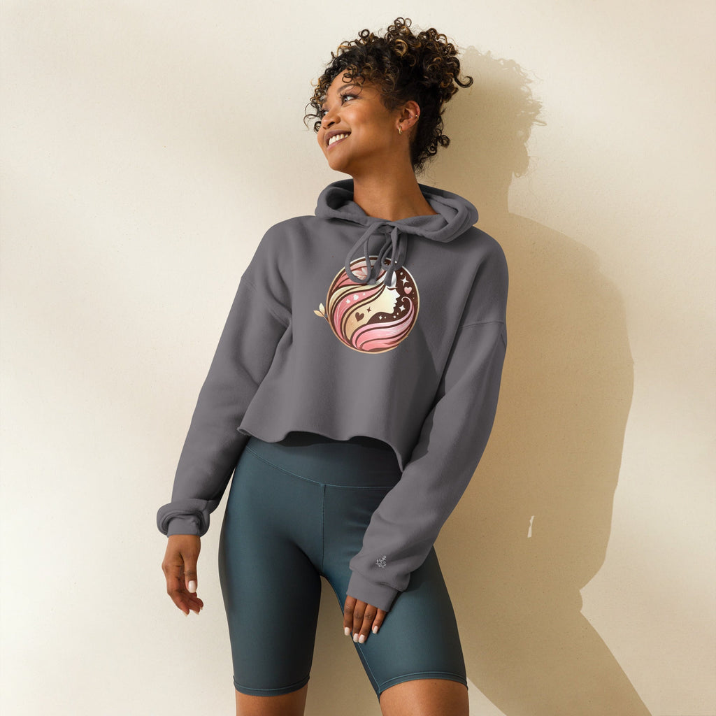 Million Dollar Beauties Debut Emblem Crop Hoodie