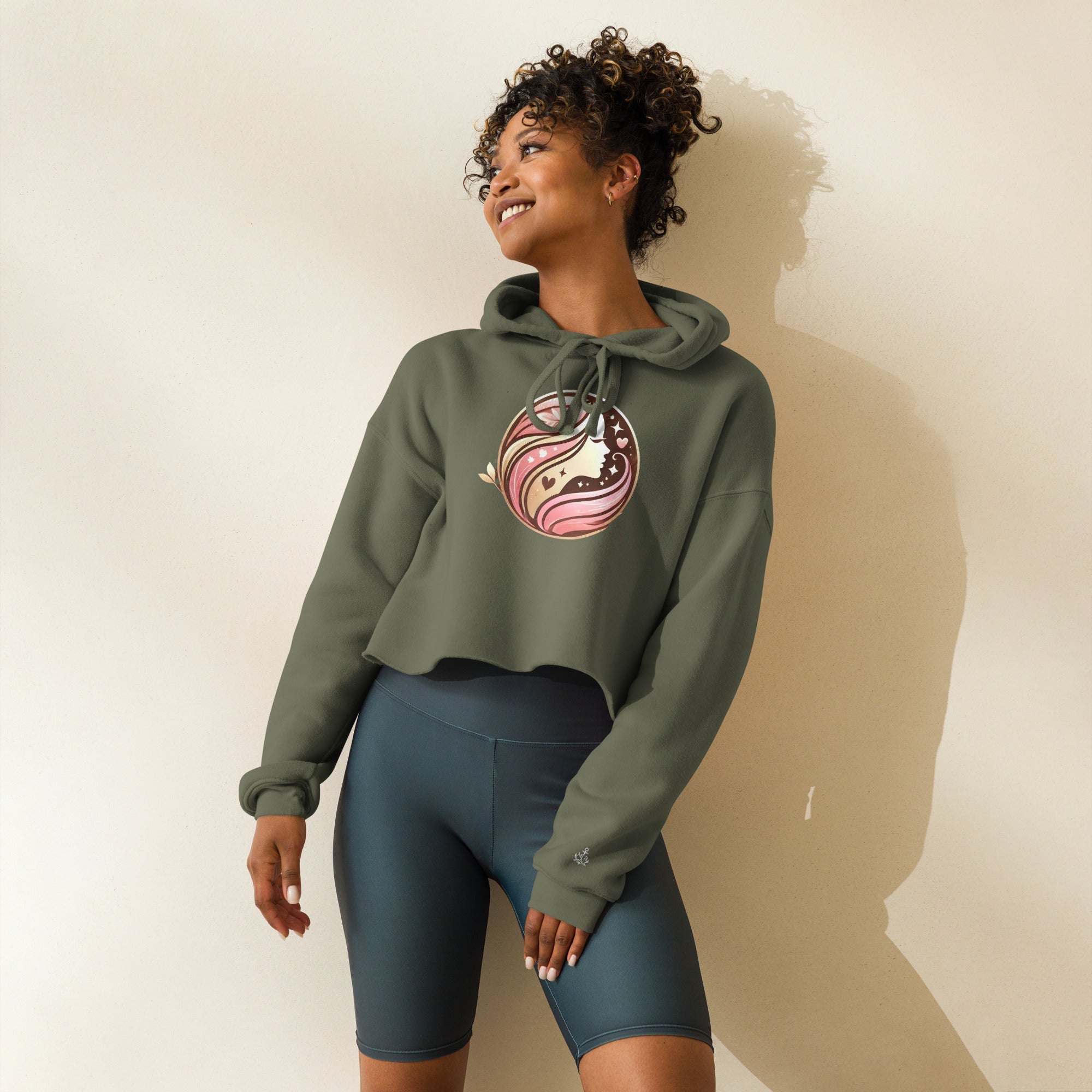 Million Dollar Beauties Debut Emblem Crop Hoodie