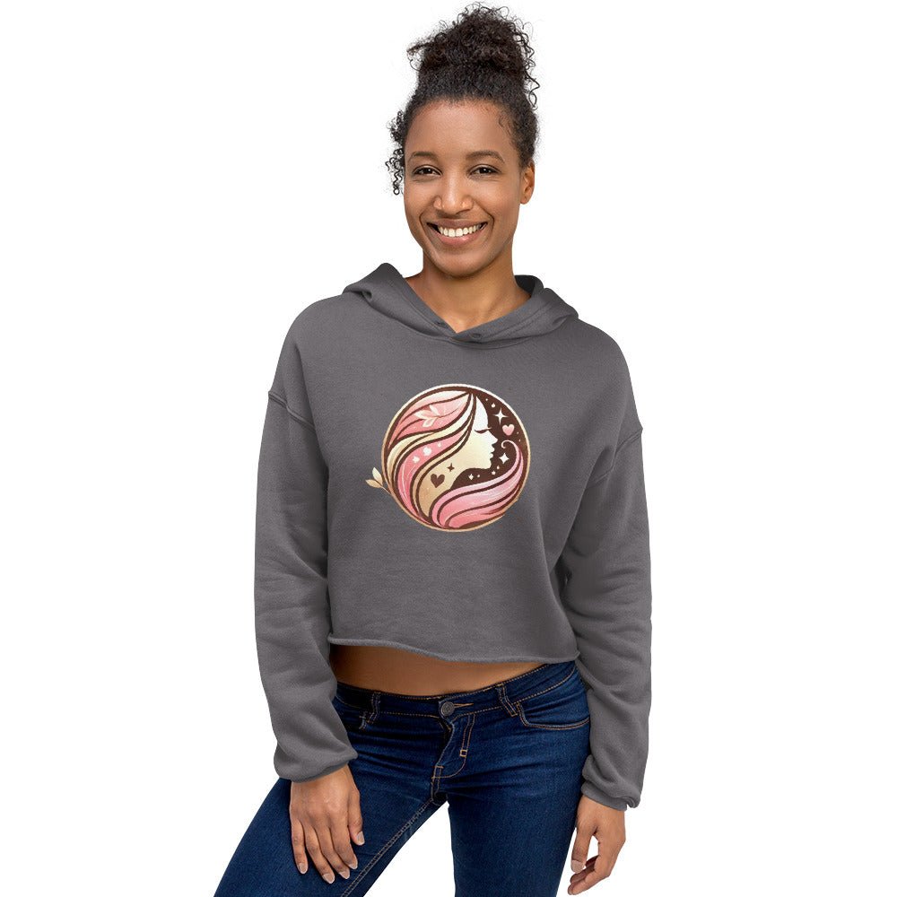 Million Dollar Beauties Debut Emblem Crop Hoodie
